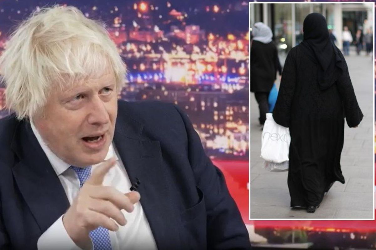 Boris Johnson reveals true stance on burka ban after GB News grilling over 'letterbox' jibe