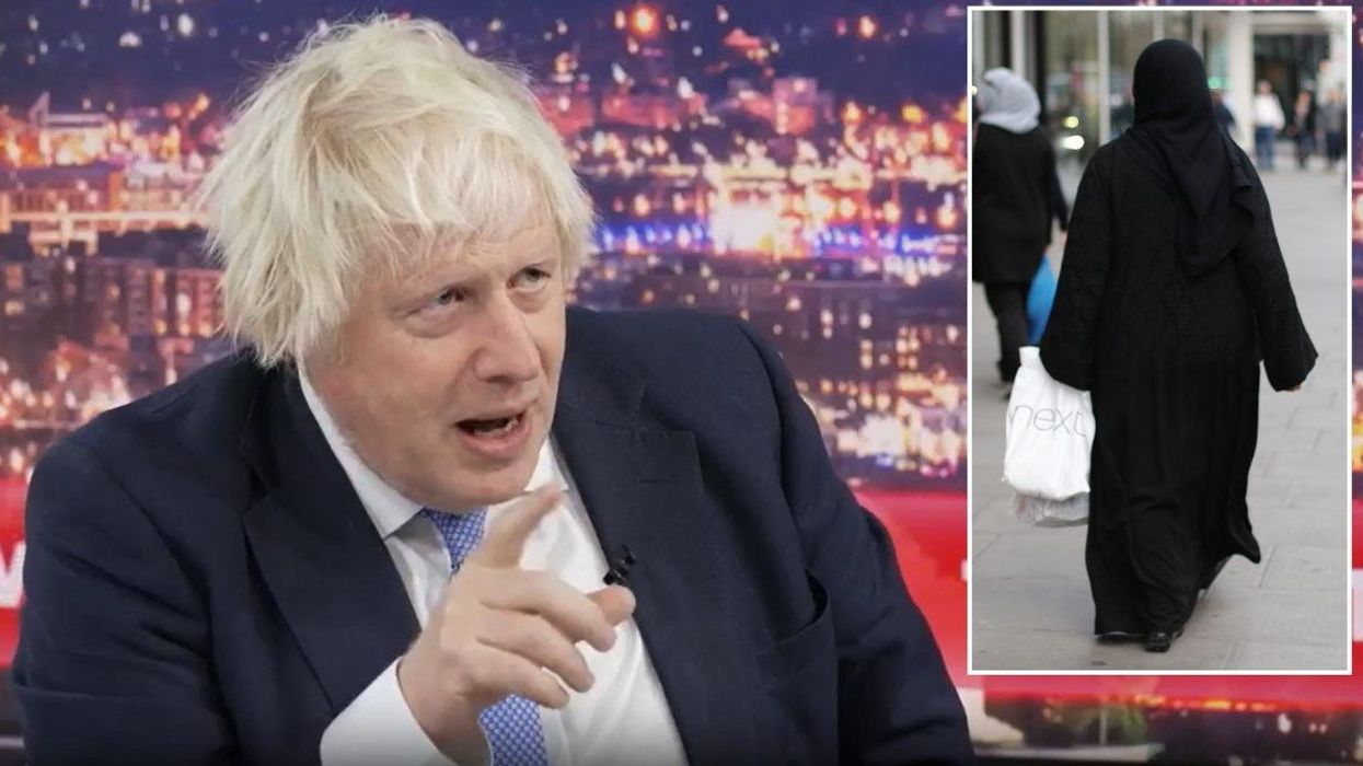 Boris Johnson reveals true stance on burka ban after GB News grilling over 'letterbox' jibe