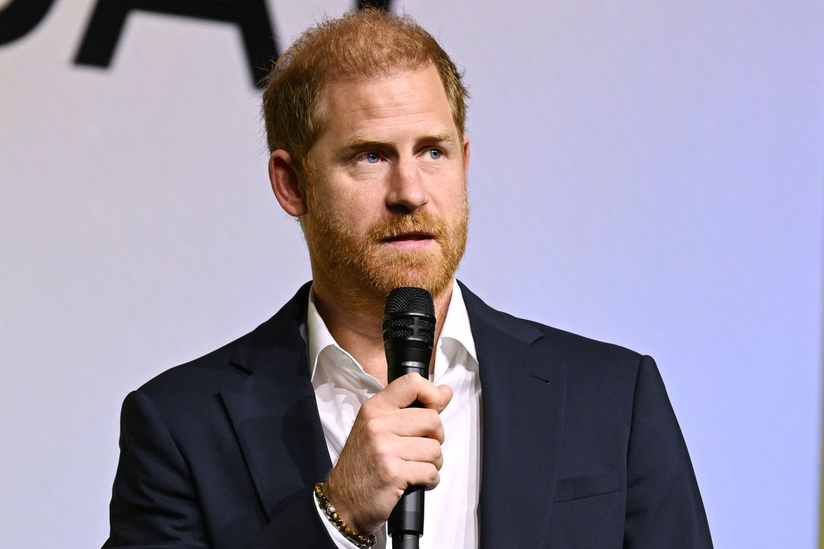 Prince Harry outlines 'painful lessons of the past five years' in new speech as Meghan watches on