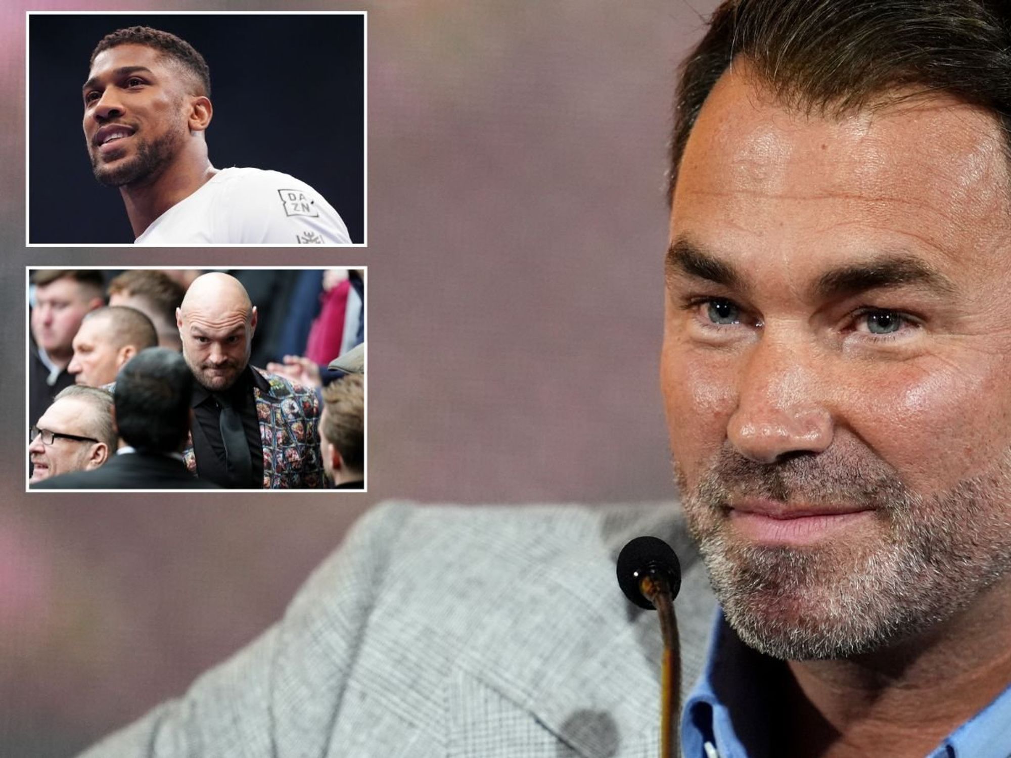 Eddie Hearn reveals 'very important' plan for Anthony Joshua with Tyson Fury fight closer to beco...
