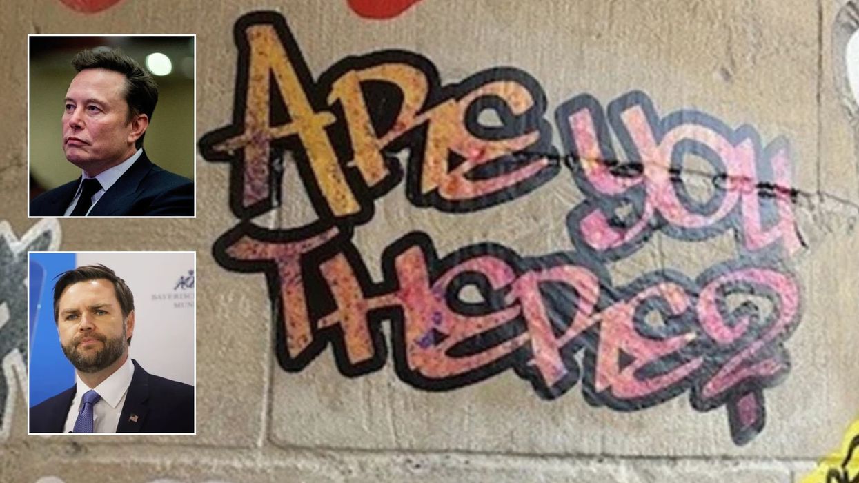 Elon Musk and JD Vance lead outrage over 'sacrilegious' graffiti art installation at Canterbury Cathedral