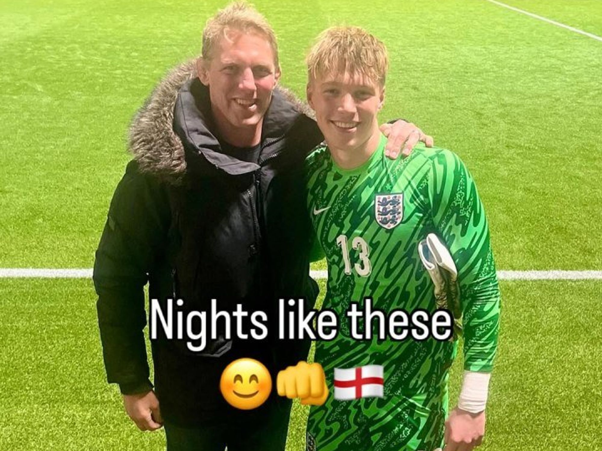 Lewis Moody watches son save penalty for England days after revealing motor neurone disease diagnosis