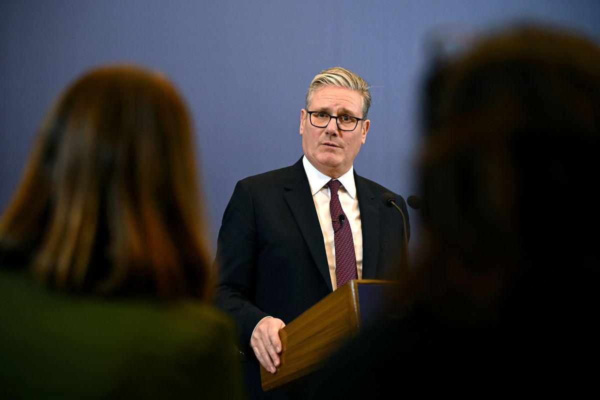 Keir Starmer branded 'hypocrite-in-chief' by Richard Tice after blaming Nigel Farage for tax rises