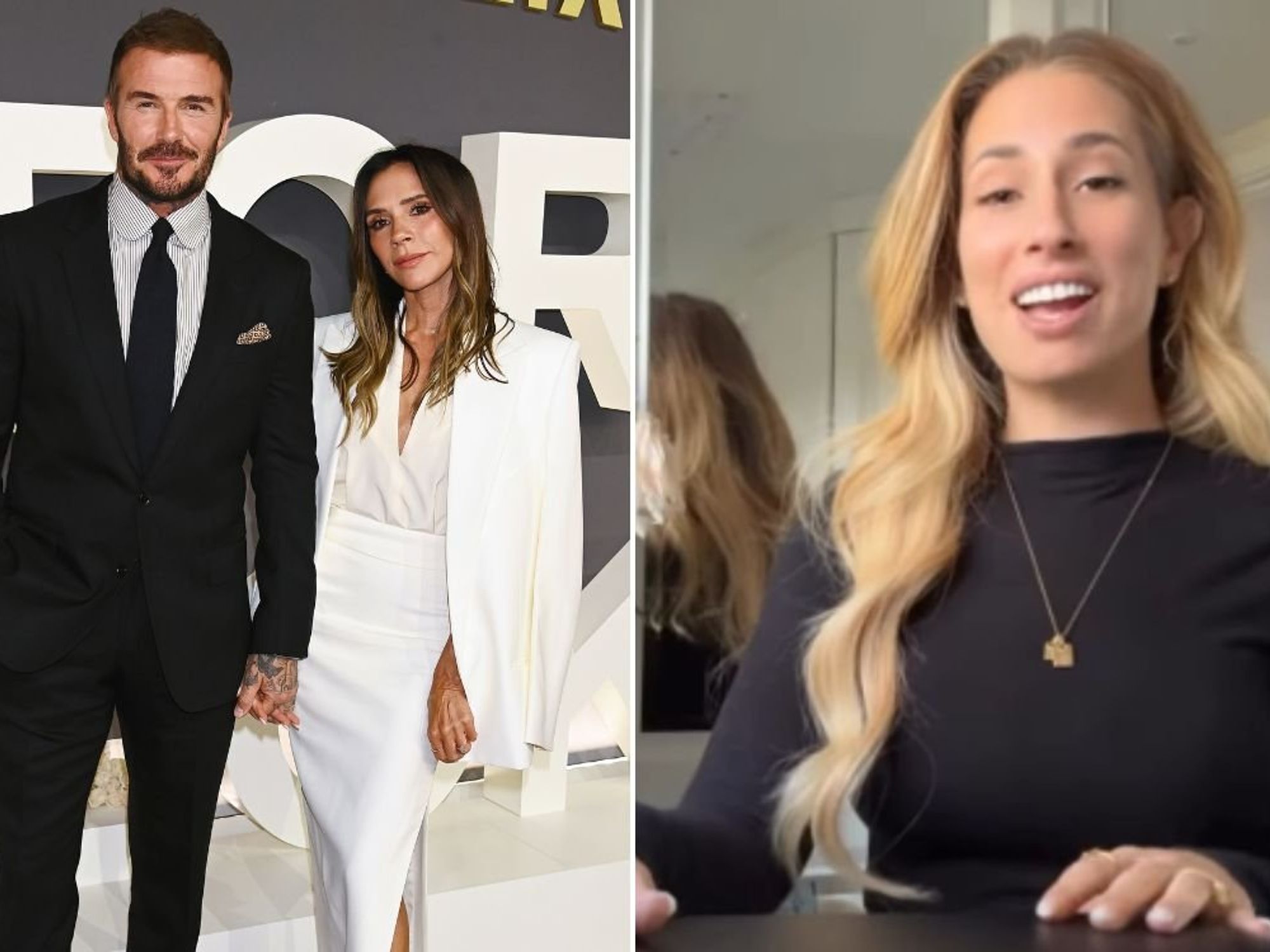 Stacey Solomon's plea for help from Beckhams prompts 'hilarious' response as David and Victoria s...