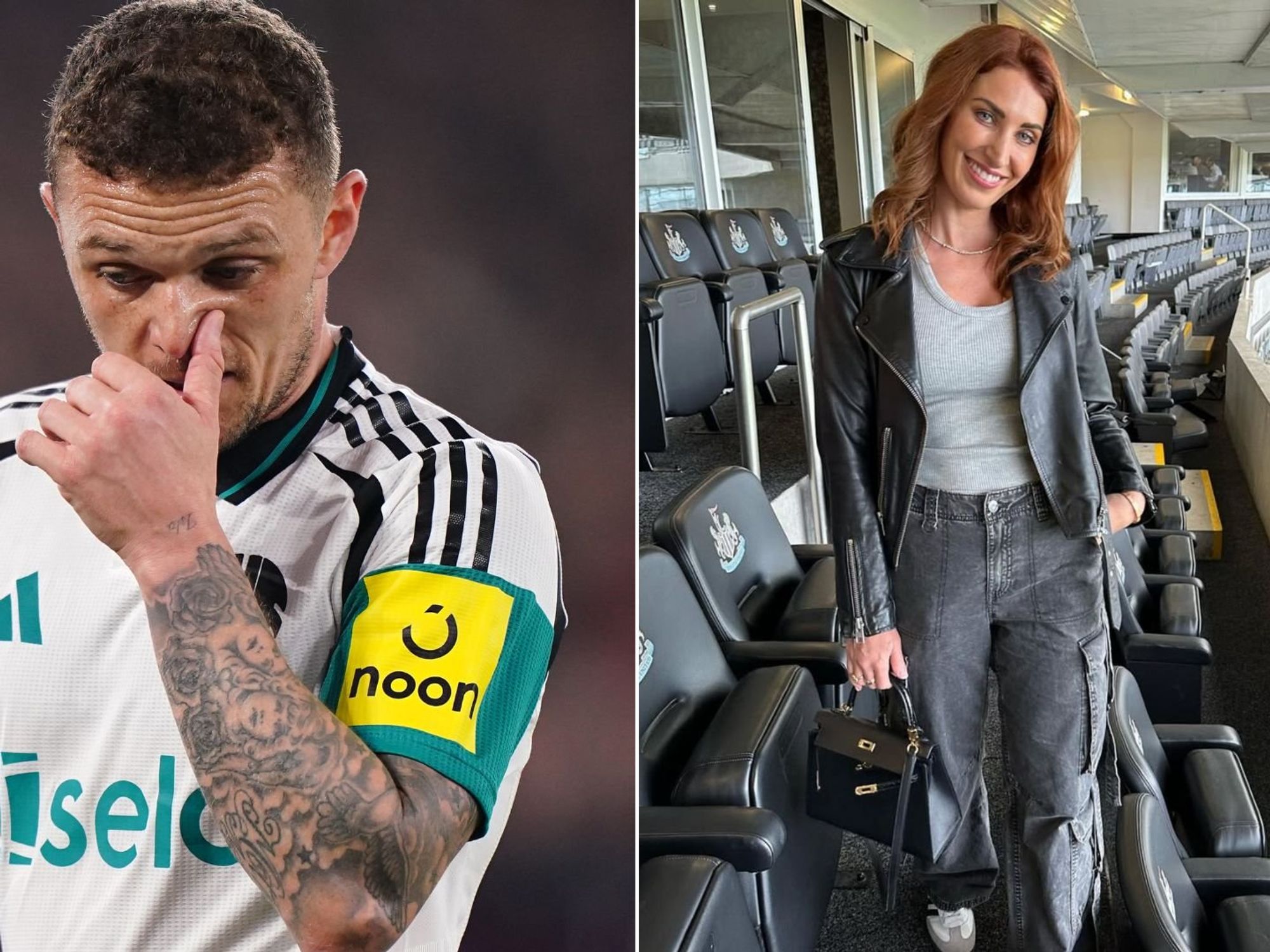 Kieran Trippier's wife involved in terrifying ram-raid that 'left shivers down her spine'