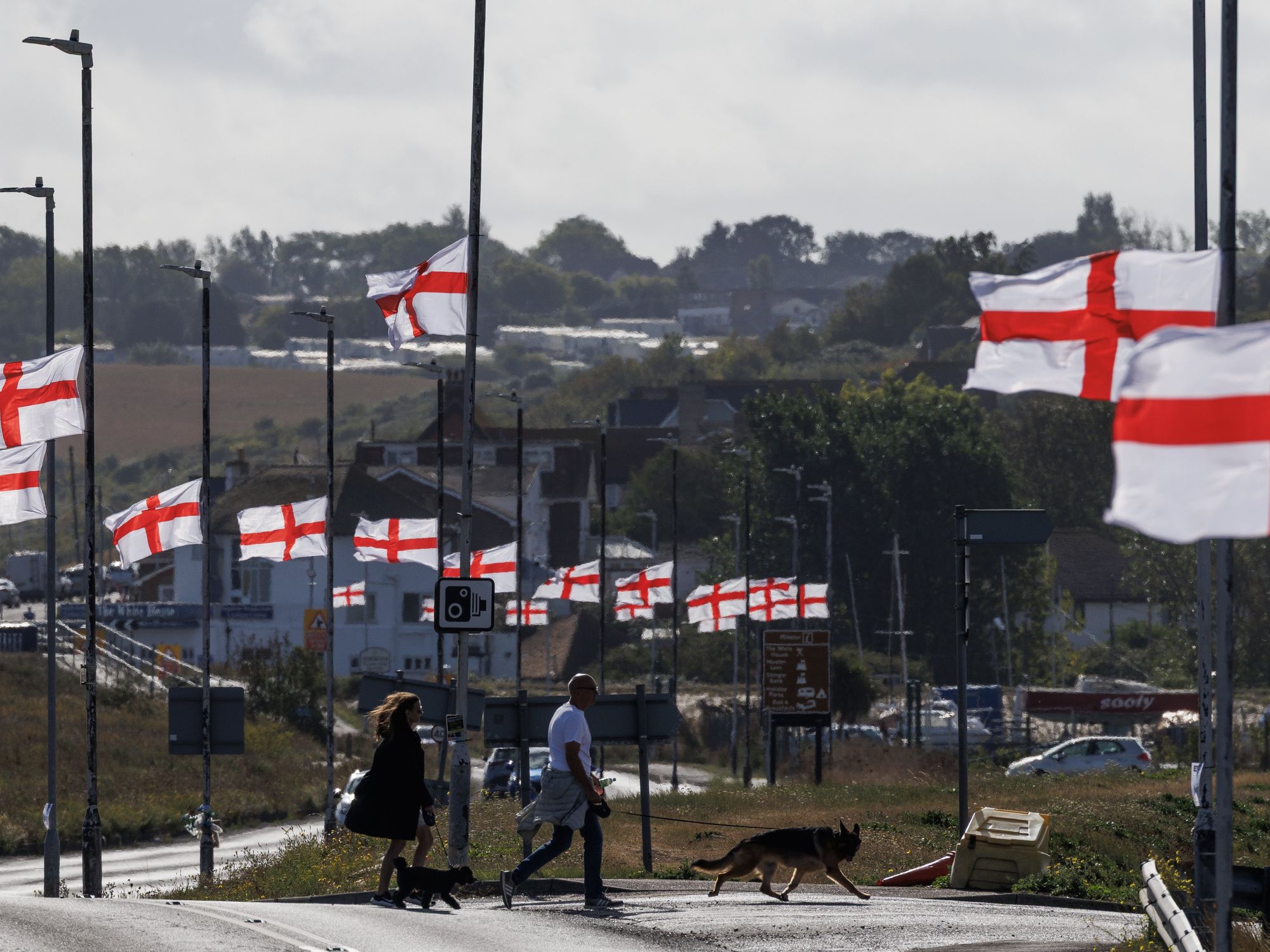 'Suspicious!' ANOTHER council tears down St George's flags - then blames weather