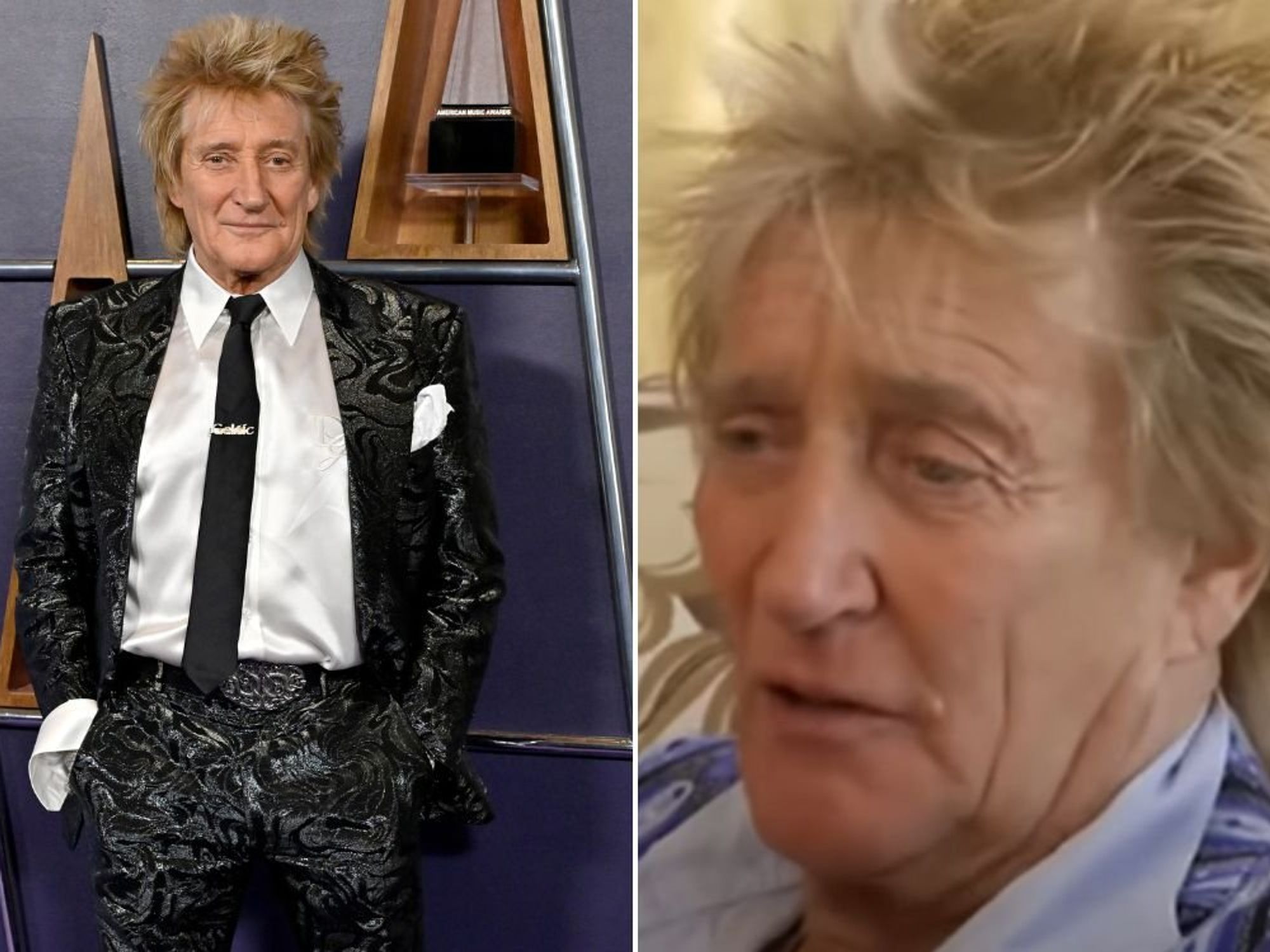 Rod Stewart's wife Penny Lancaster shares his take on mortality amid 80-year-old's health woes: '...