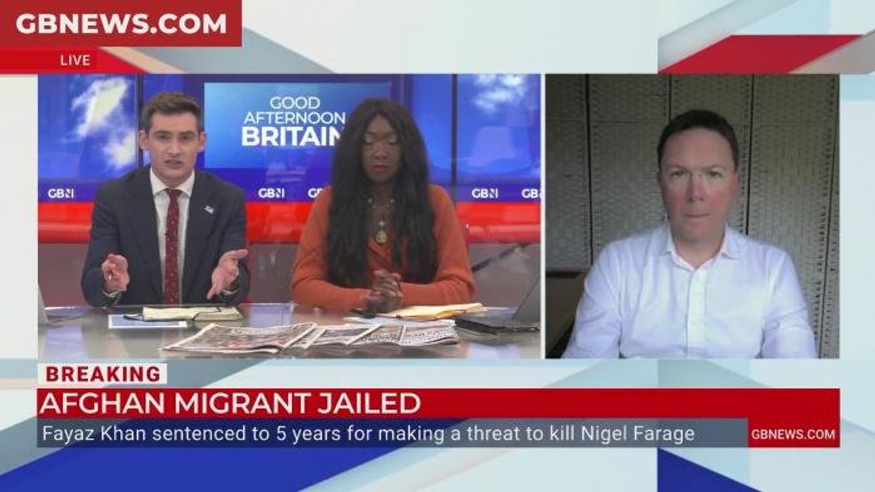 WATCH: Barrister outlines possibility of small boat migrant who threatened Nigel Farage being deported