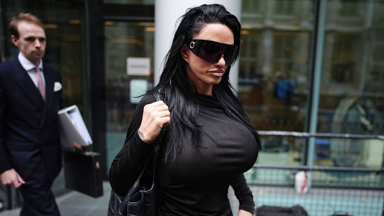 Katie Price names British celebrity she claims raped her during live show as attendees left in shock