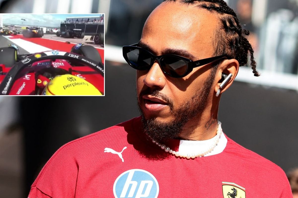 Lewis Hamilton lucky to be alive after terrifying incident at United States Grand Prix