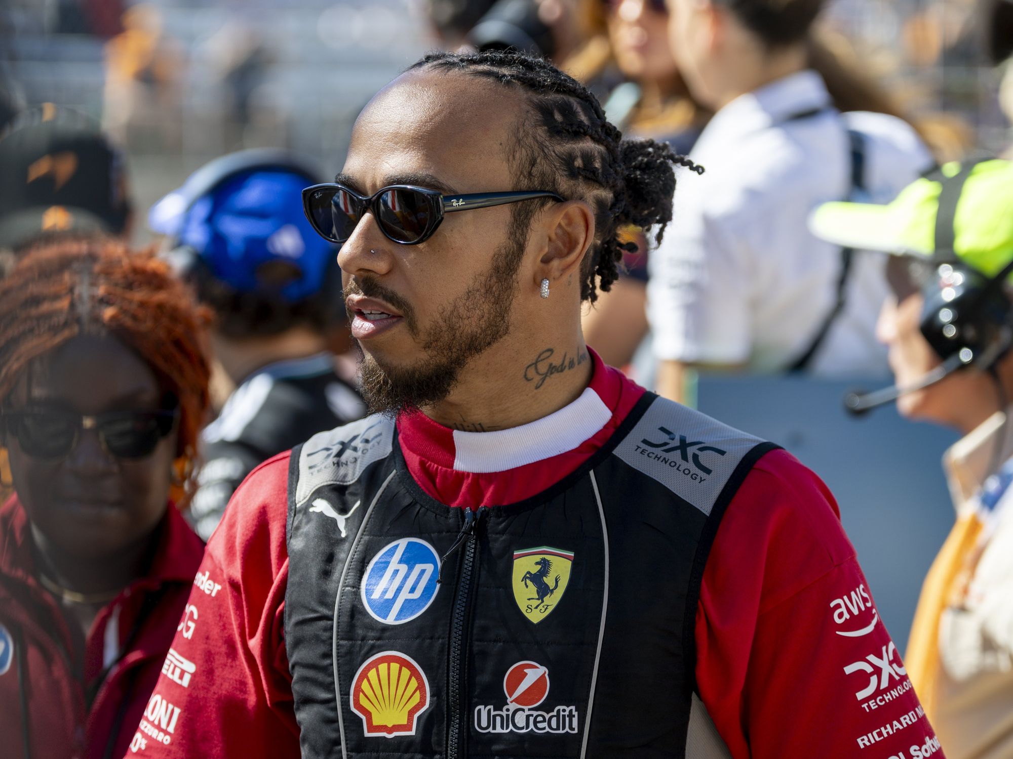 Lewis Hamilton sets unwanted Ferrari record despite spirited performance at United States Grand Prix