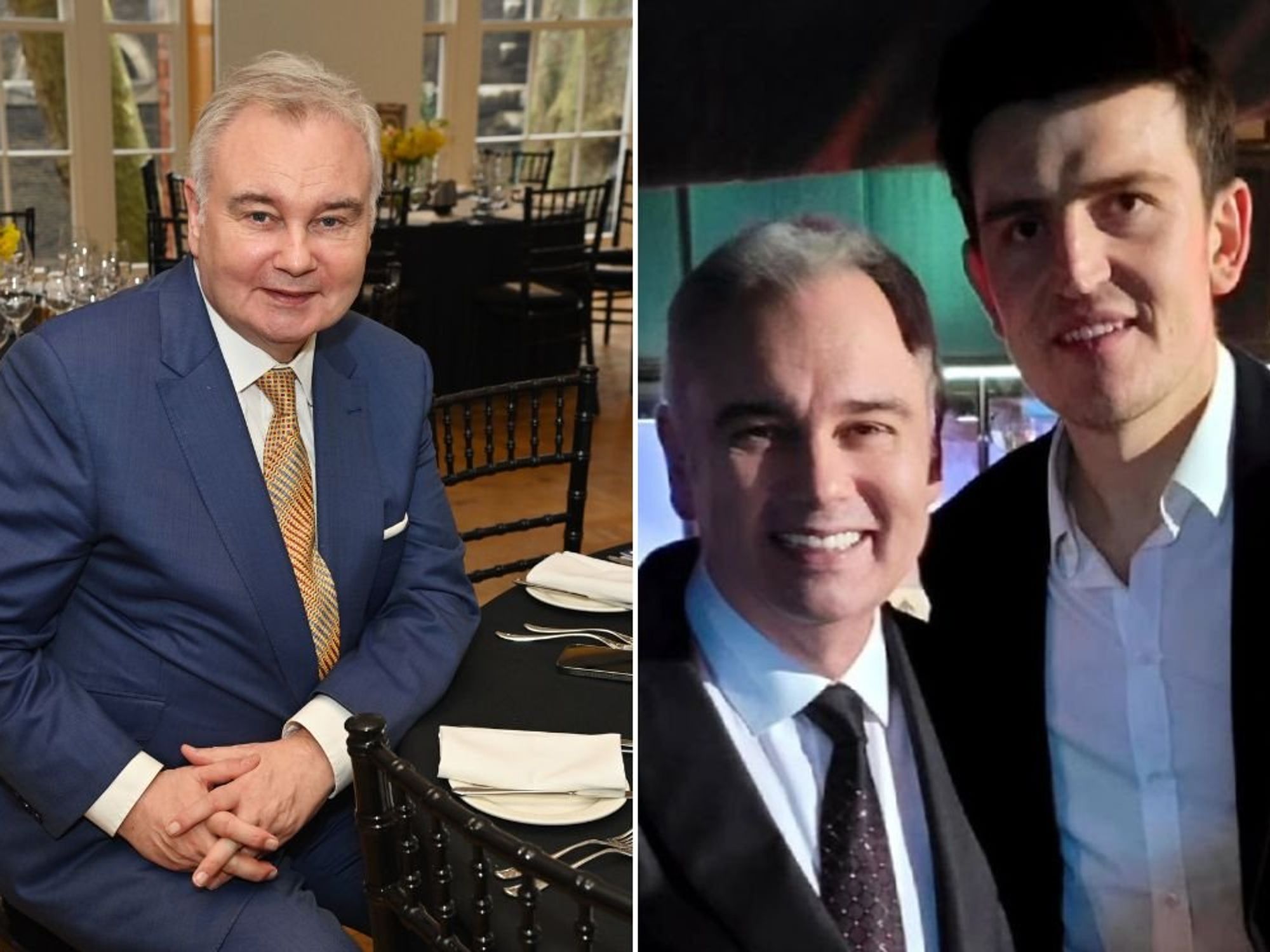 Eamonn Holmes stuns fans with ageless appearance as he pays tribute to Man Utd star after Anfield win