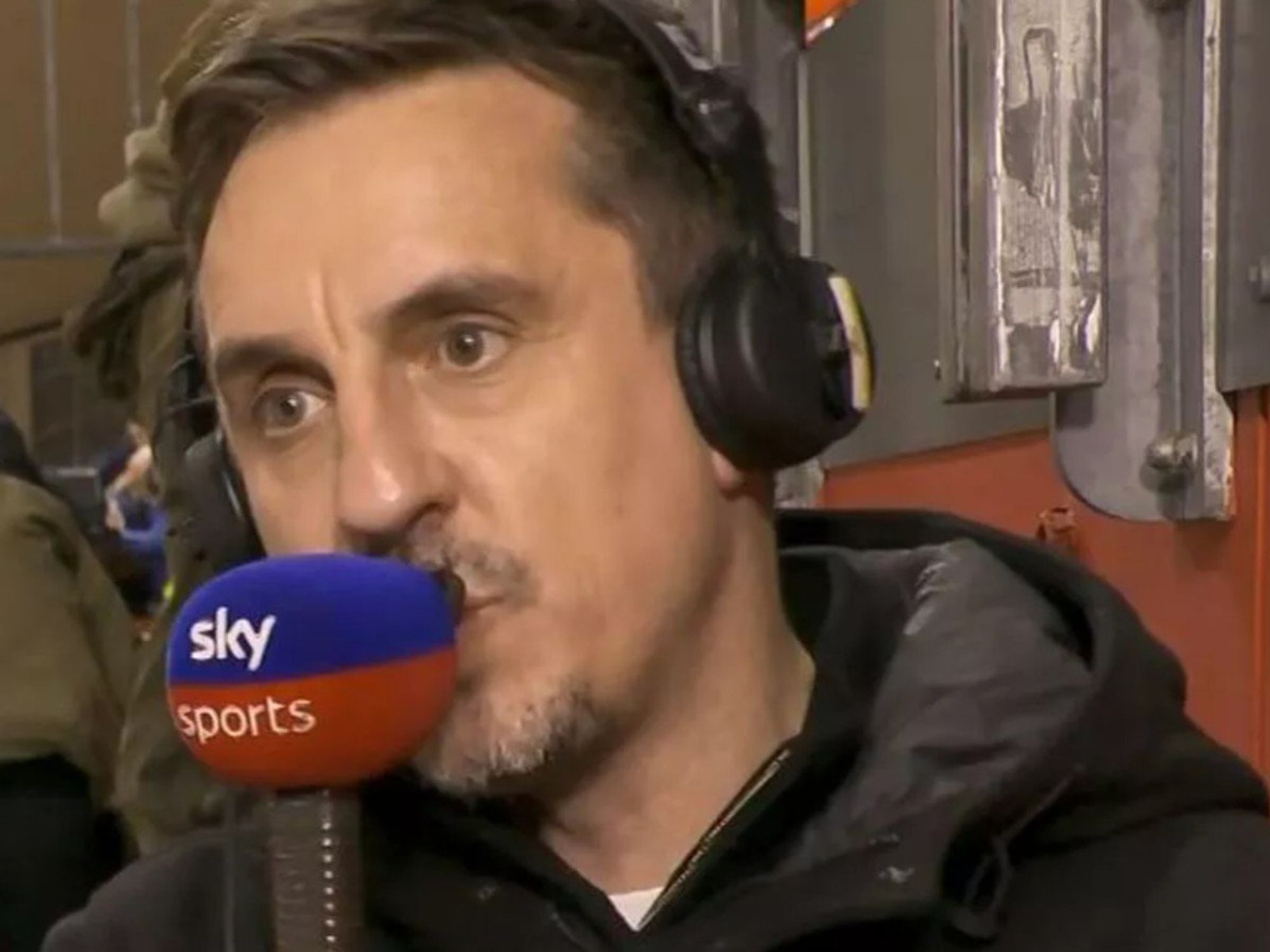 Gary Neville calls out Liverpool star for 'playing like a 10-year-old' after disappointing Man Utd defeat