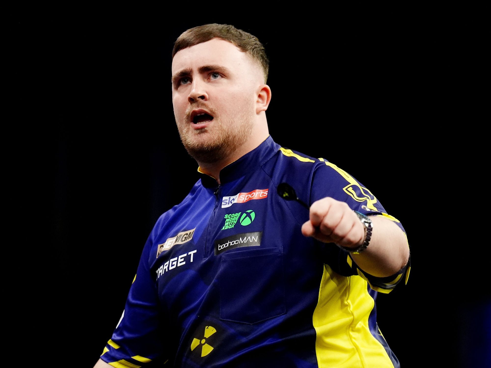 Luke Littler says he's living 'rent free in that head' as swipe aimed at darts rival