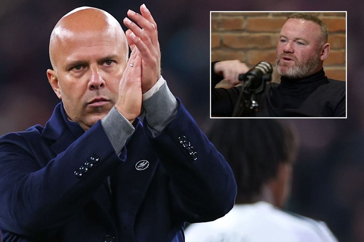 Wayne Rooney astonished by what he saw Arne Slot doing during Liverpool defeat to Man United