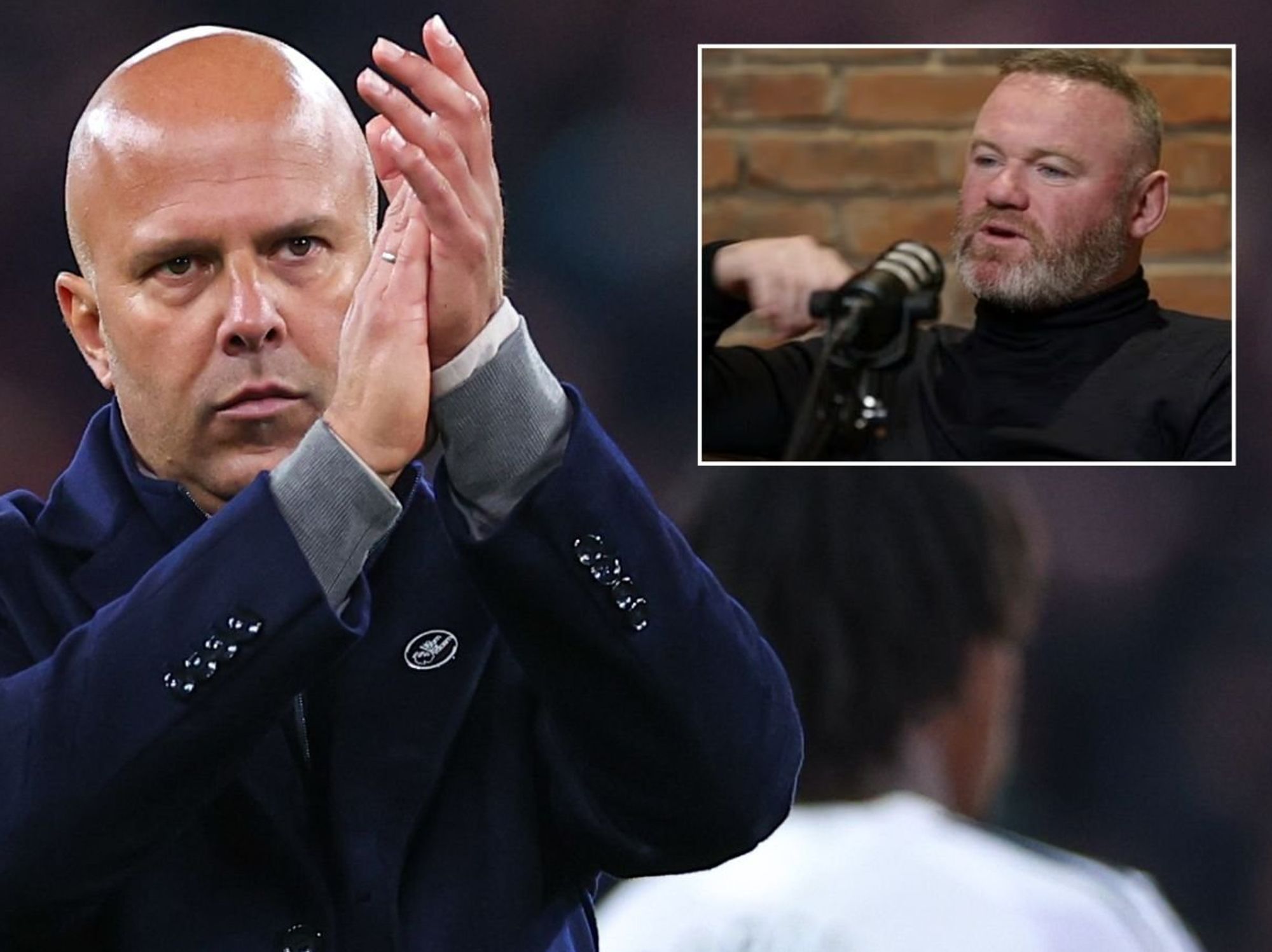 Wayne Rooney astonished by what he saw Arne Slot doing during Liverpool defeat to Man United