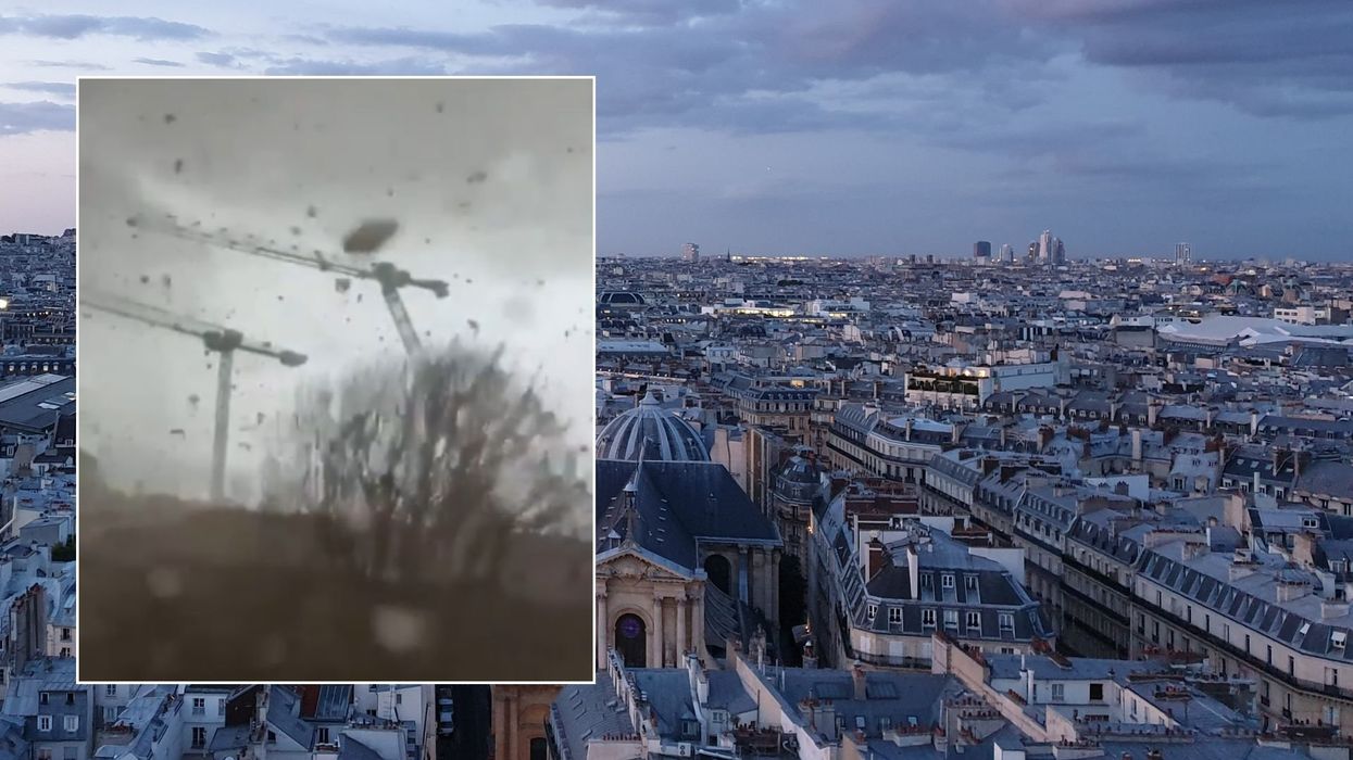 One killed and multiple injuries as huge tornado rips through Paris