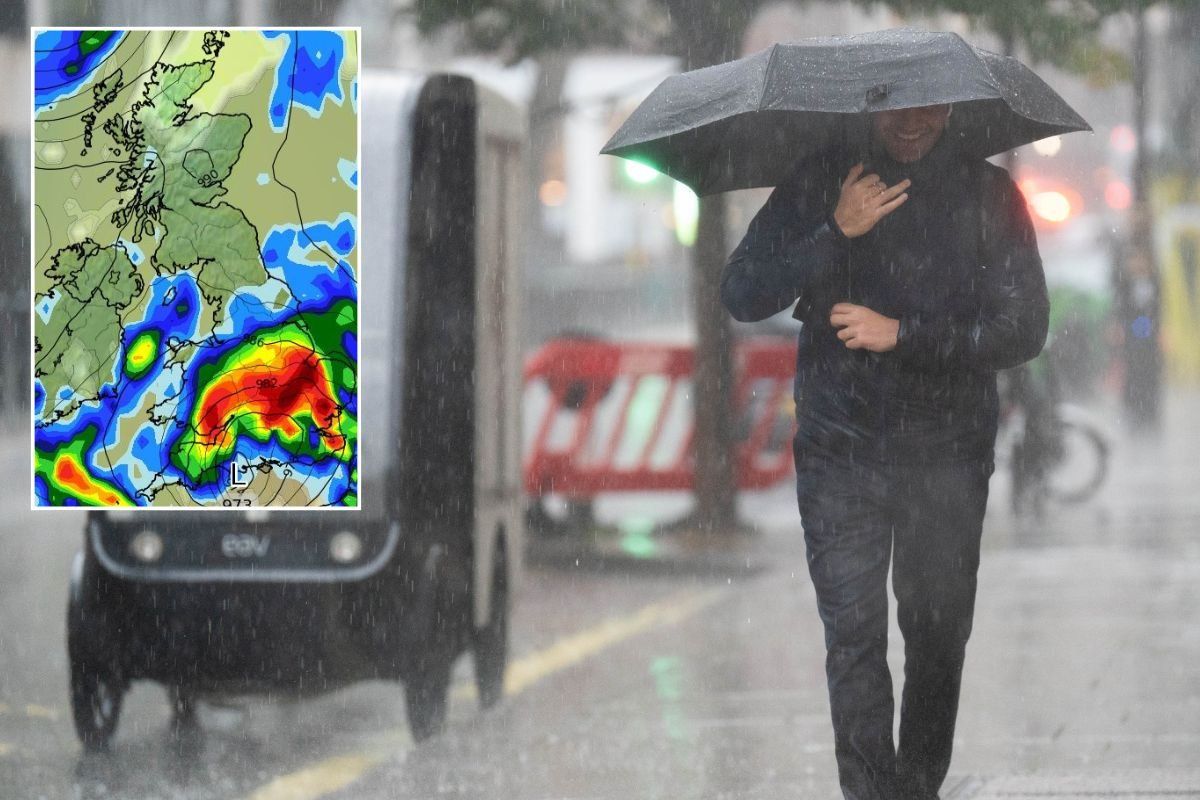 UK weather: Jet stream sparks storm alert as barrage of thunder, rain and hail batters Britain
