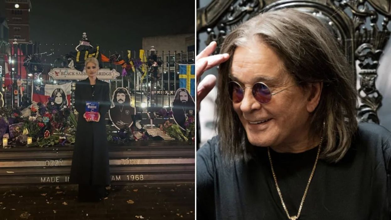 Kelly Osbourne gives tearful speech as she collects Lifetime Achievement Award of behalf of late father Ozzy