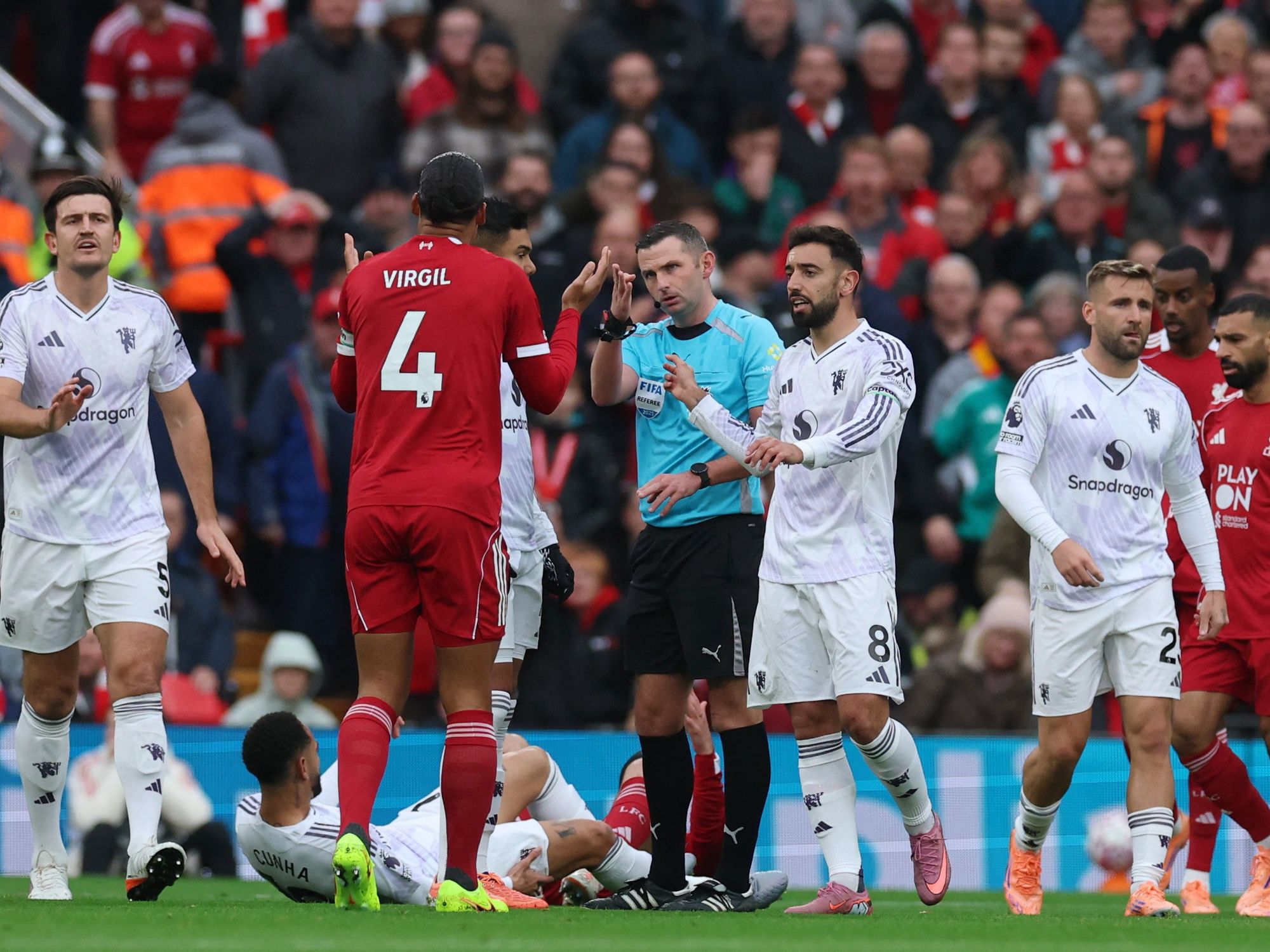 Liverpool braced for Premier League punishment after breaking rules in Man Utd loss