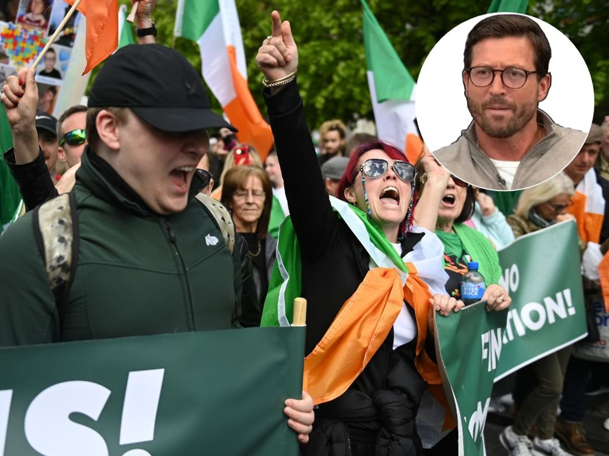 Stop lecturing migrant hotel protesters, Dublin is more proof of this total betrayal - Adam Brooks