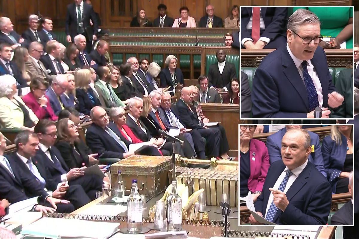 Nigel Farage stages shock PMQs protest in furious response to Keir Starmer's anti-Reform attacks