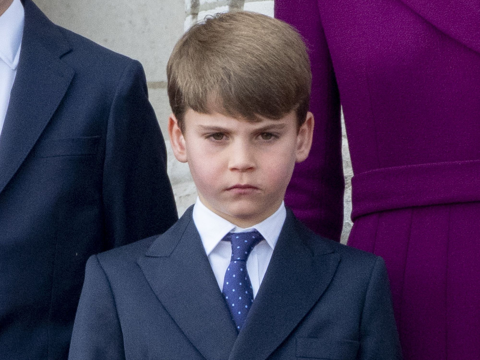 Prince Louis unlikely to receive traditional royal title as association would ‘ring alarm bells w...