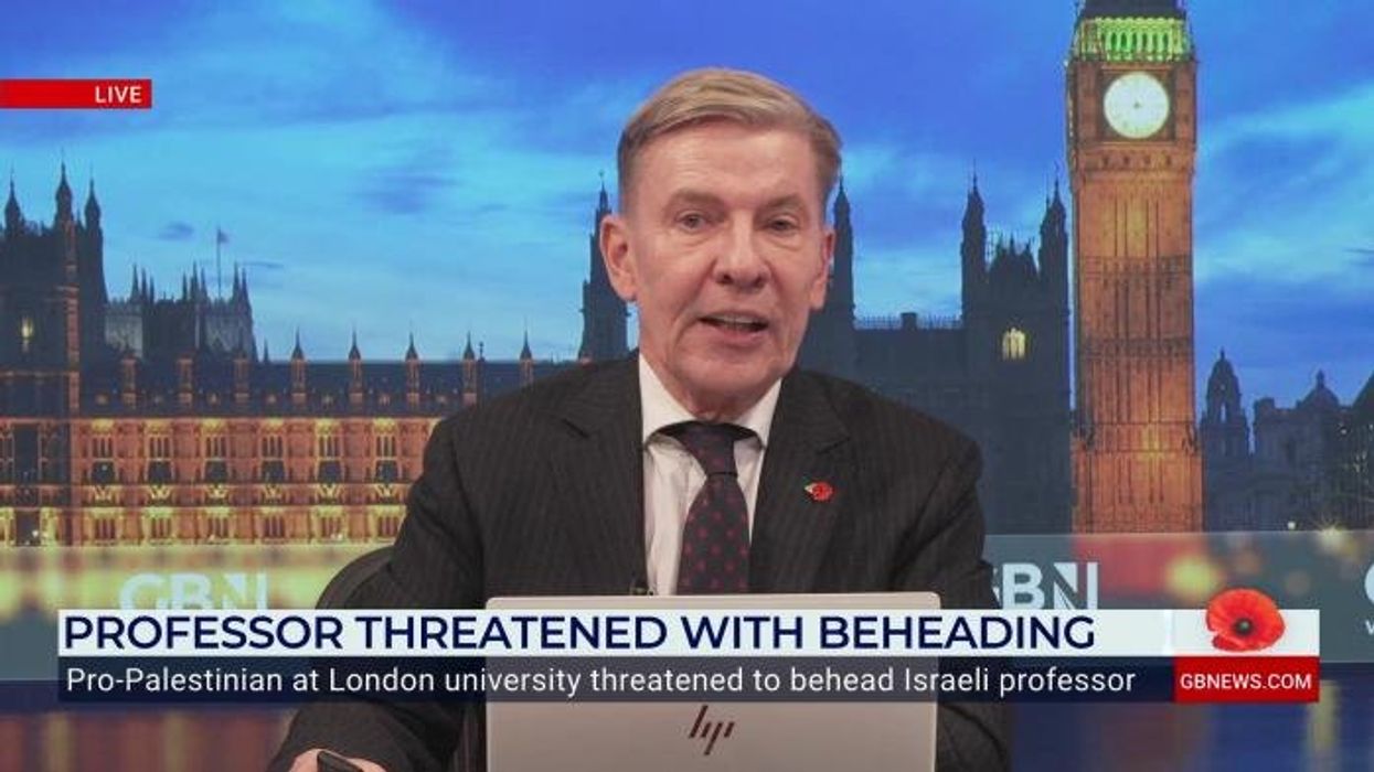 WATCH: University professor hails support after being stormed by pro-Palestine mob