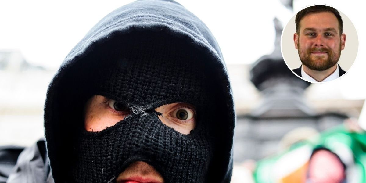 From balaclava-clad youths to the anti-British burka, let's ban face coverings and take our country back - Stuart Fawcett