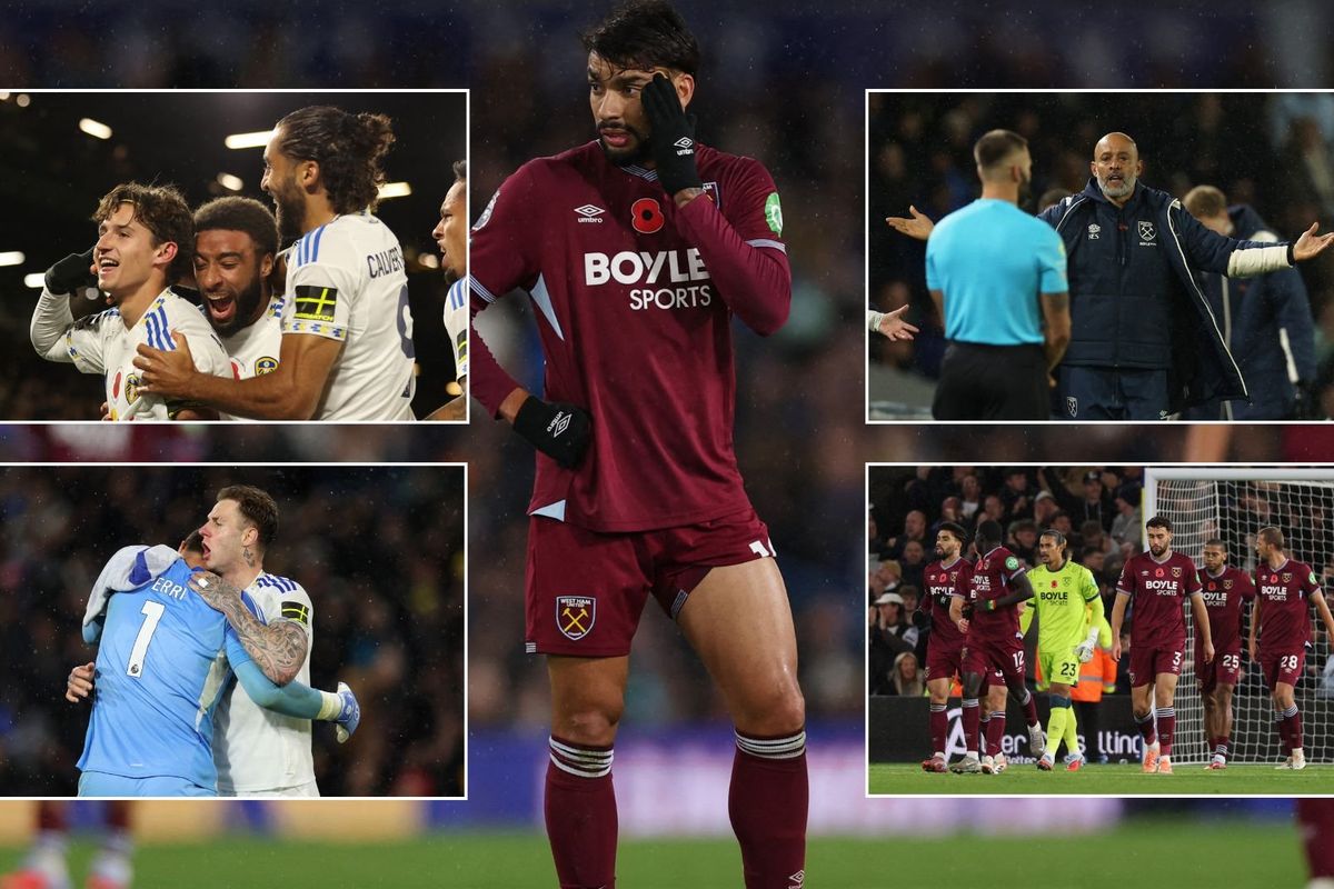 Three things learnt as Leeds dominate in home win to compound West Ham's misery