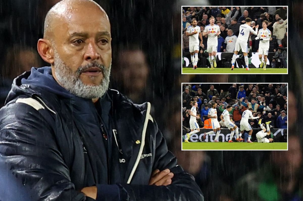 West Ham boss Nuno Espirito Santo rips into players as nightmare Leeds defeat adds to woes