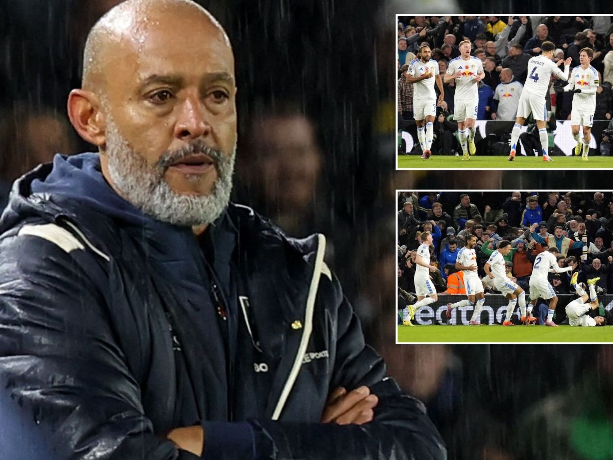 West Ham boss Nuno Espirito Santo rips into players as nightmare Leeds defeat adds to woes