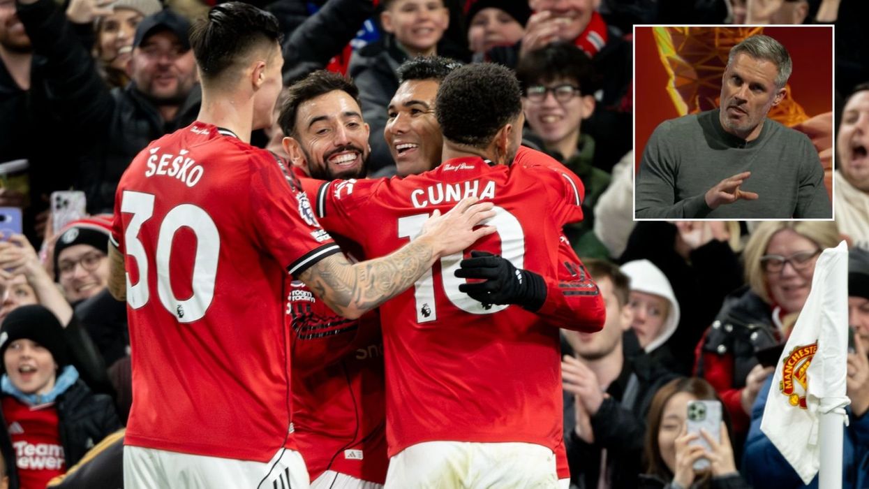 Man United star has made a mockery of Jamie Carragher after impressing in Brighton win