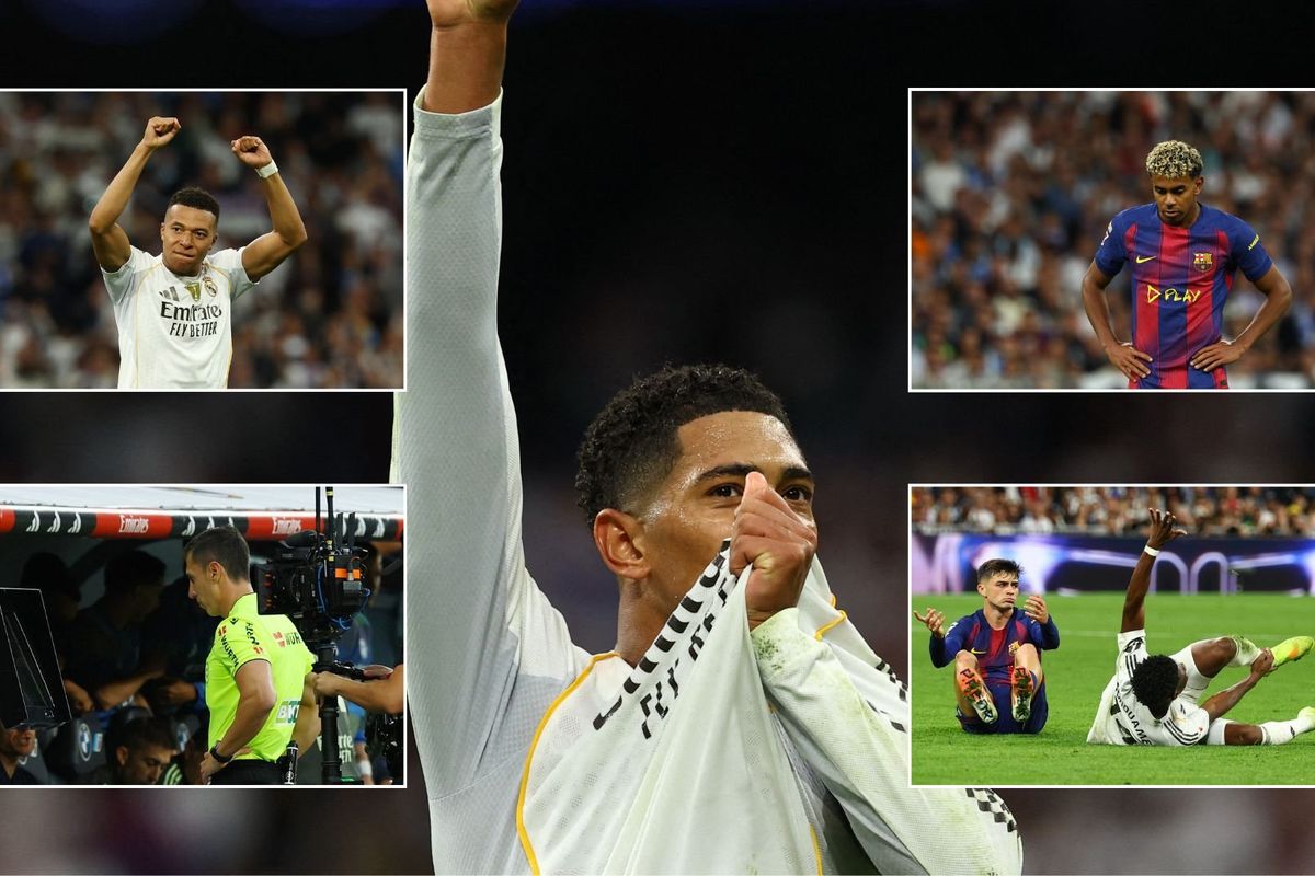 Four things we learnt as Real Madrid beat Barcelona after VAR controversy