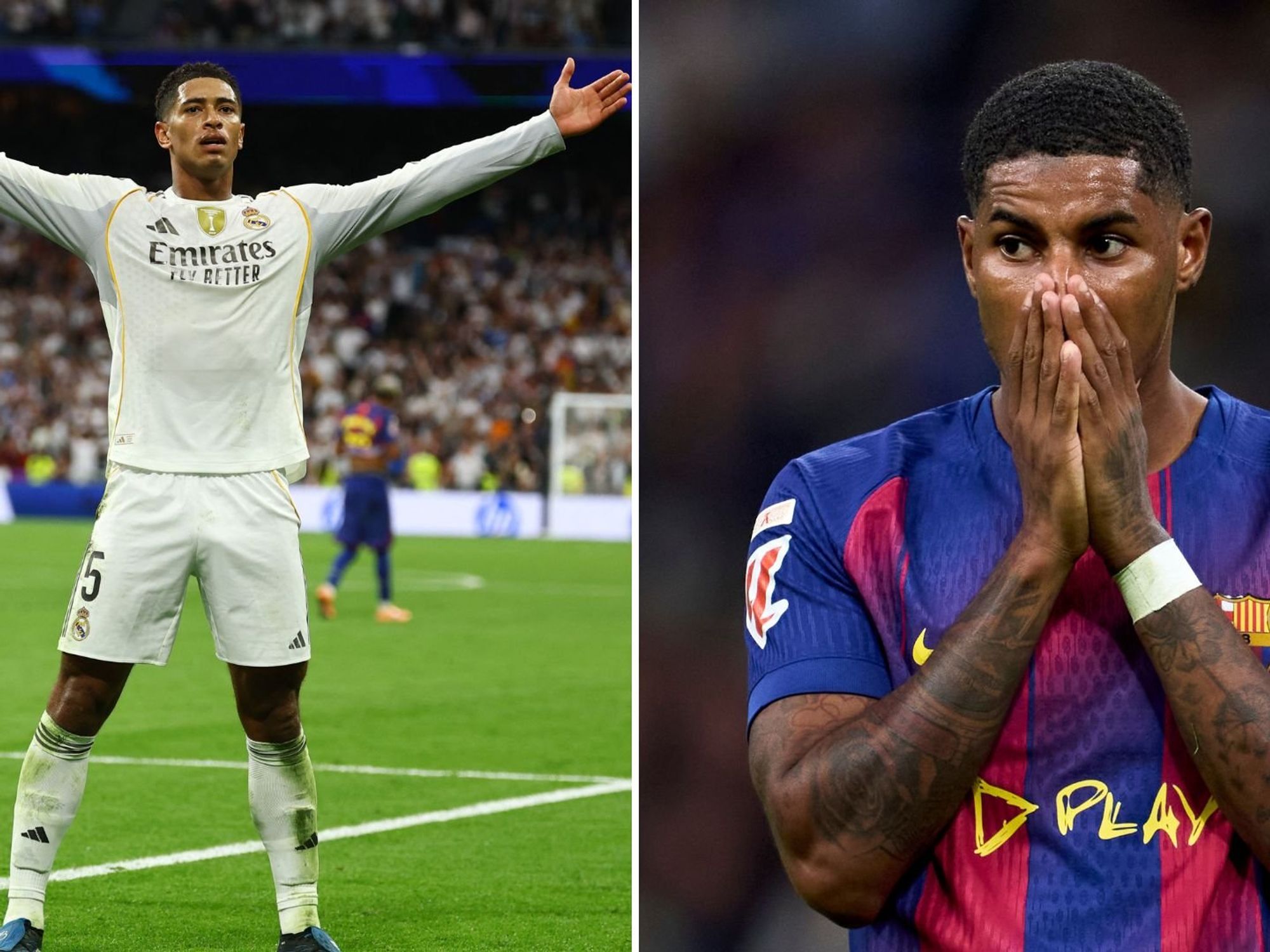 Jude Bellingham vs Marcus Rashford: Who outshone who in historic El Clasico?