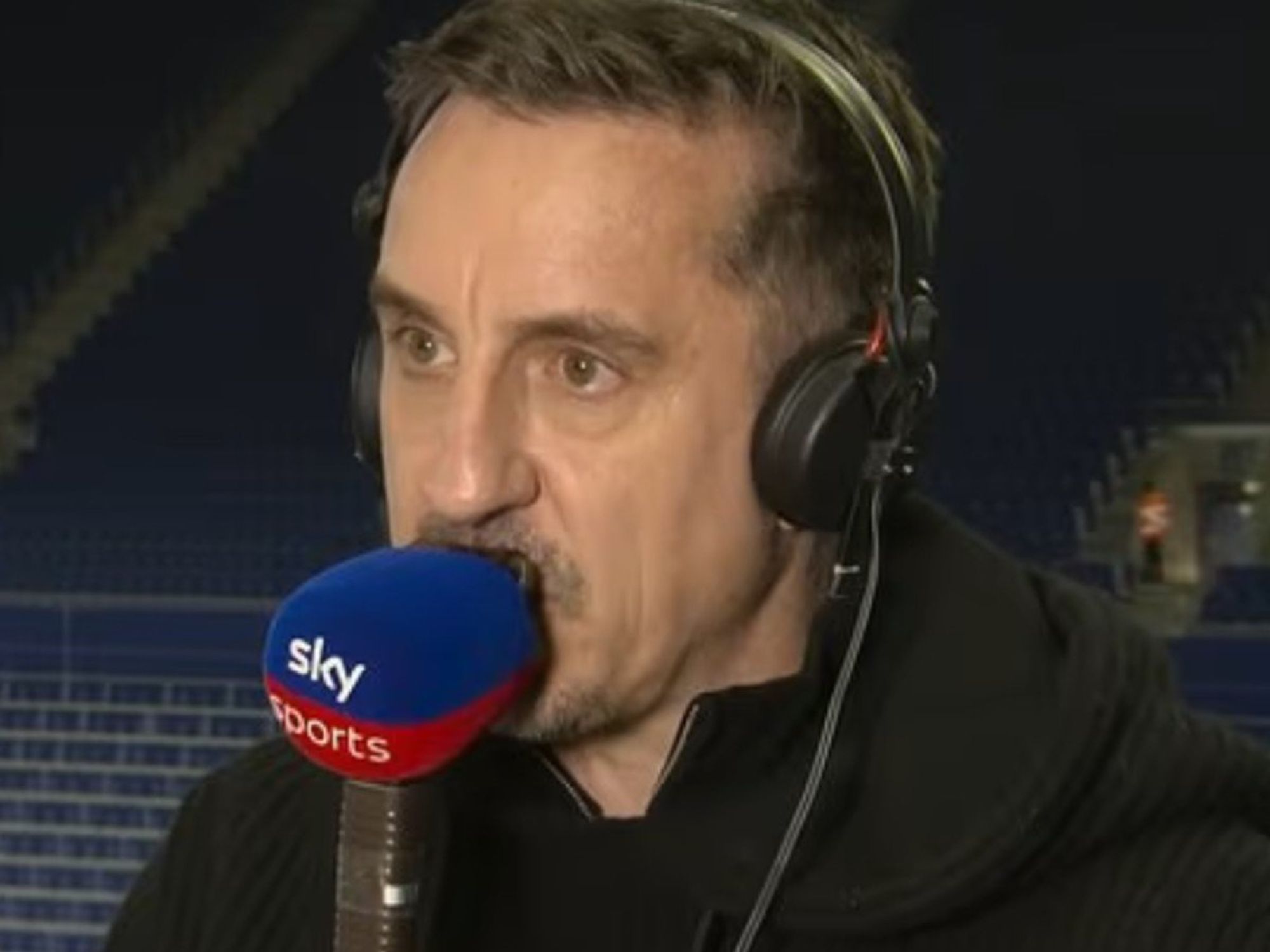 Gary Neville calls for Liverpool star to be 'taken out' with 'virus catching' after dreadful Bren...