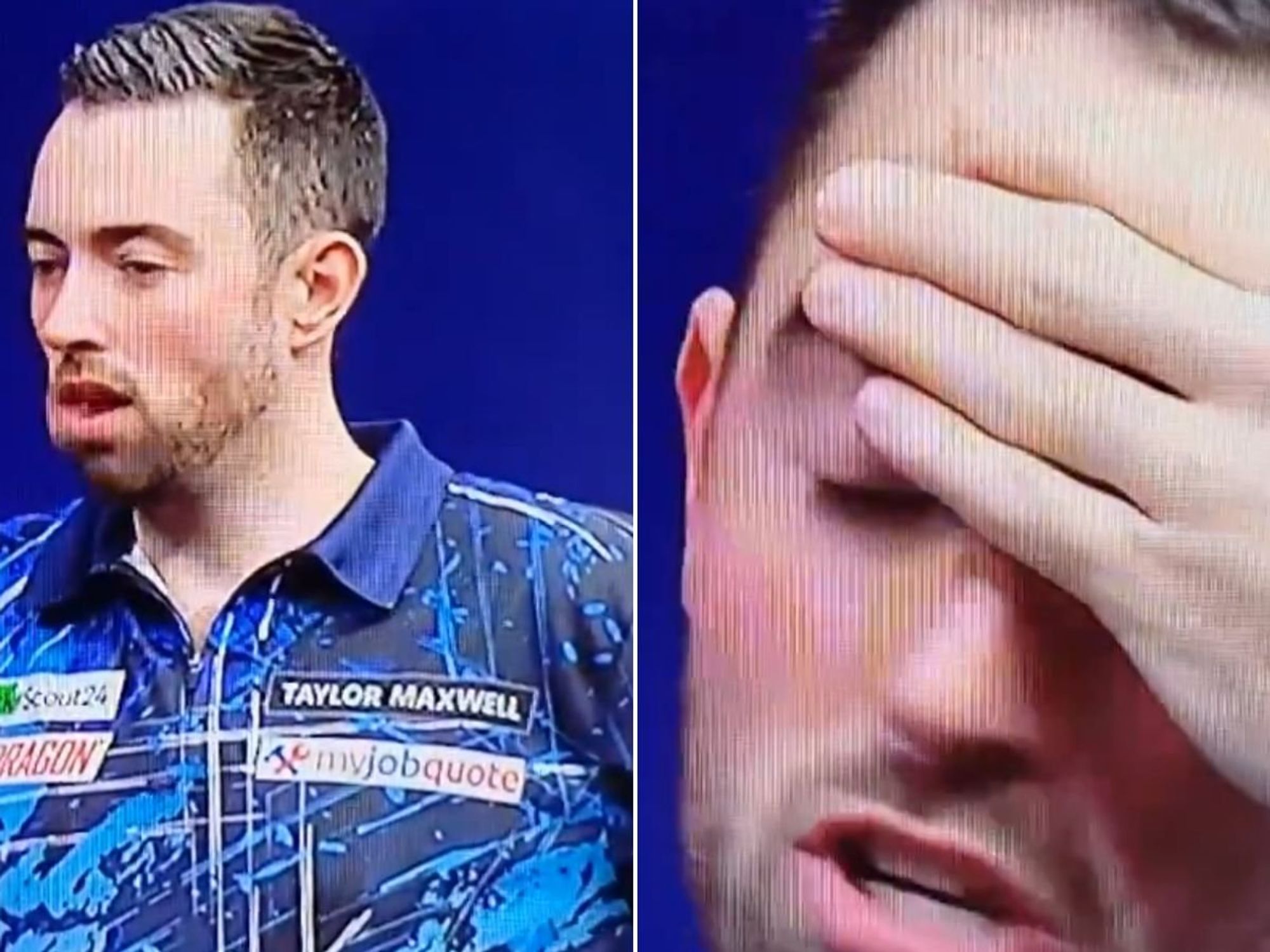 Luke Humphries swears on live TV just moments after missing out on darts win and £120,000 prize money