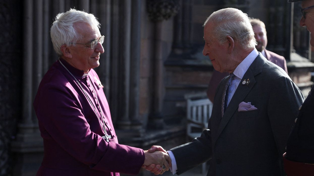 King Charles visits Lichfield Cathedral as monarch left stunned by Table for the Nation