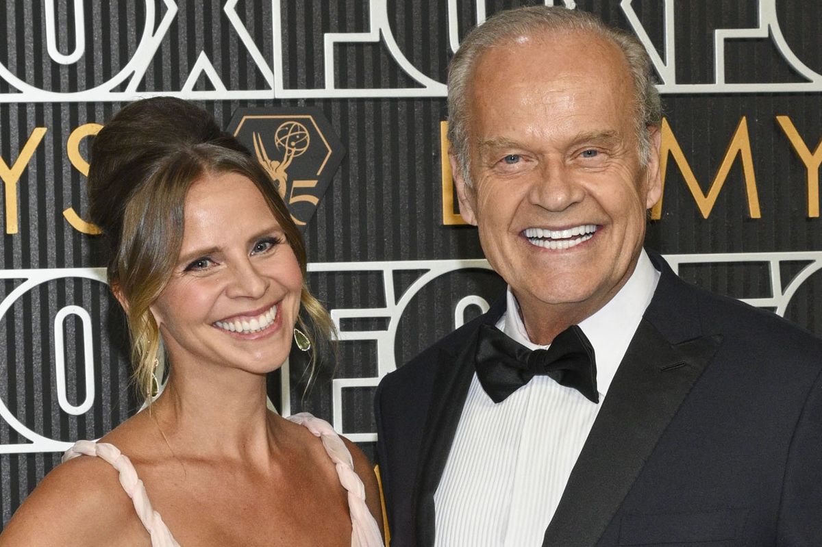 Kelsey Grammer, 70, becomes dad for eighth time as Frasier star's wife, 46, gives birth to baby boy and unveils name