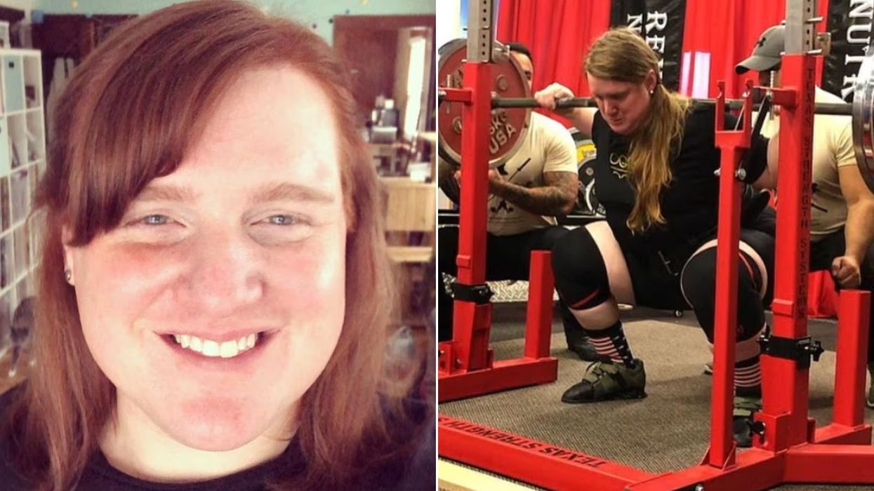 Transgender weightlifter mocks women as ruling on ban branded 'facially discriminatory' by court