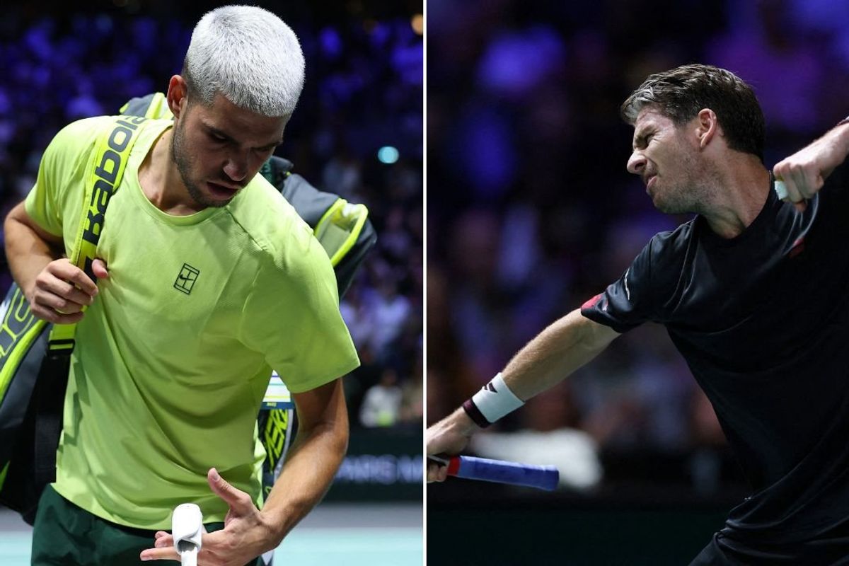 Carlos Alcaraz crashes out of Paris Masters after Briton lands historic victory: 'My biggest win!'