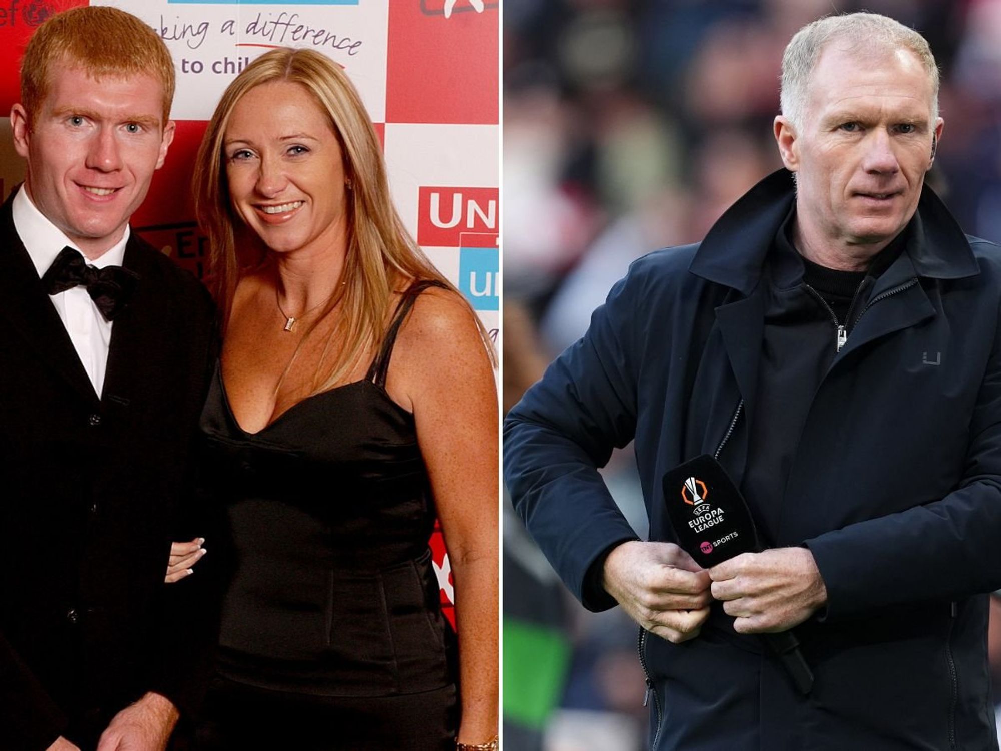 Paul Scholes reveals he's split from wife after 26 years of marriage as Man Utd icon quits TV work