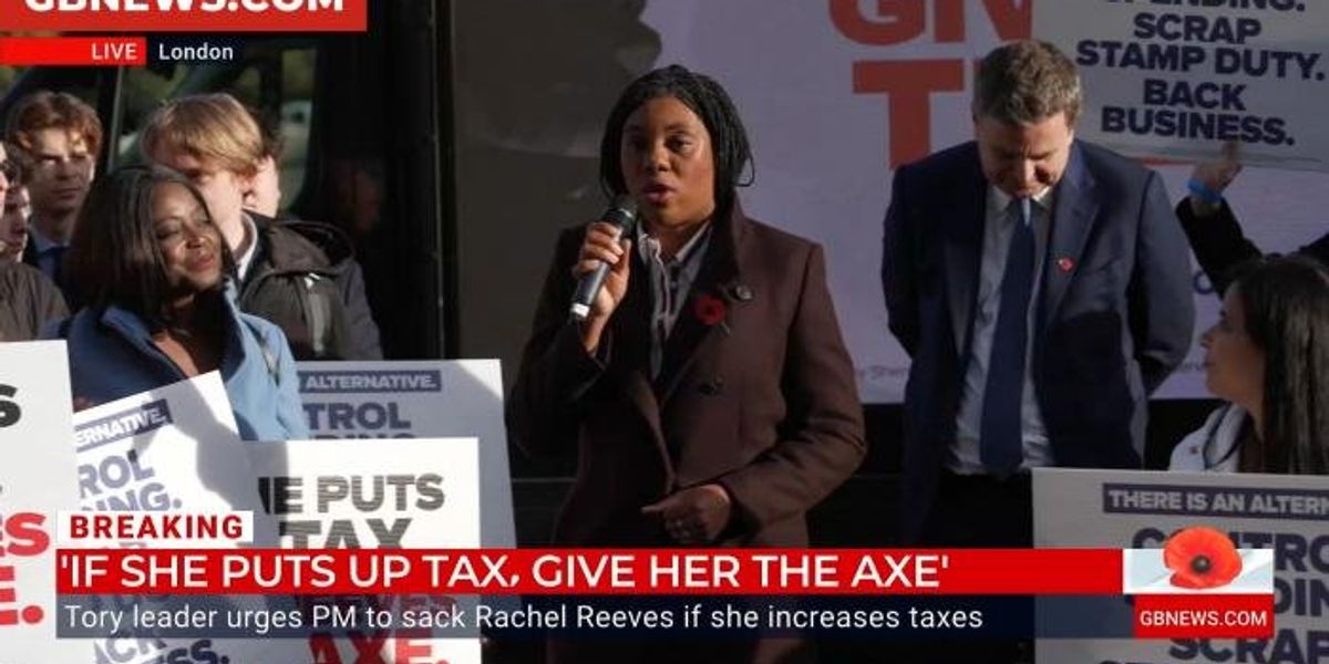 Kemi Badenoch calls for Rachel Reeves to be ‘axed’ if she raises taxes for Britons Kemi Badenoch calls for Rachel Reeves to be ‘axed’ if she raises taxes for Britons