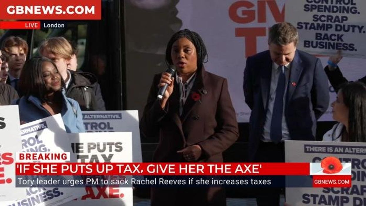 WATCH: Kemi Badenoch calls for Rachel Reeves to be 'axed' if she raises taxes for Britons