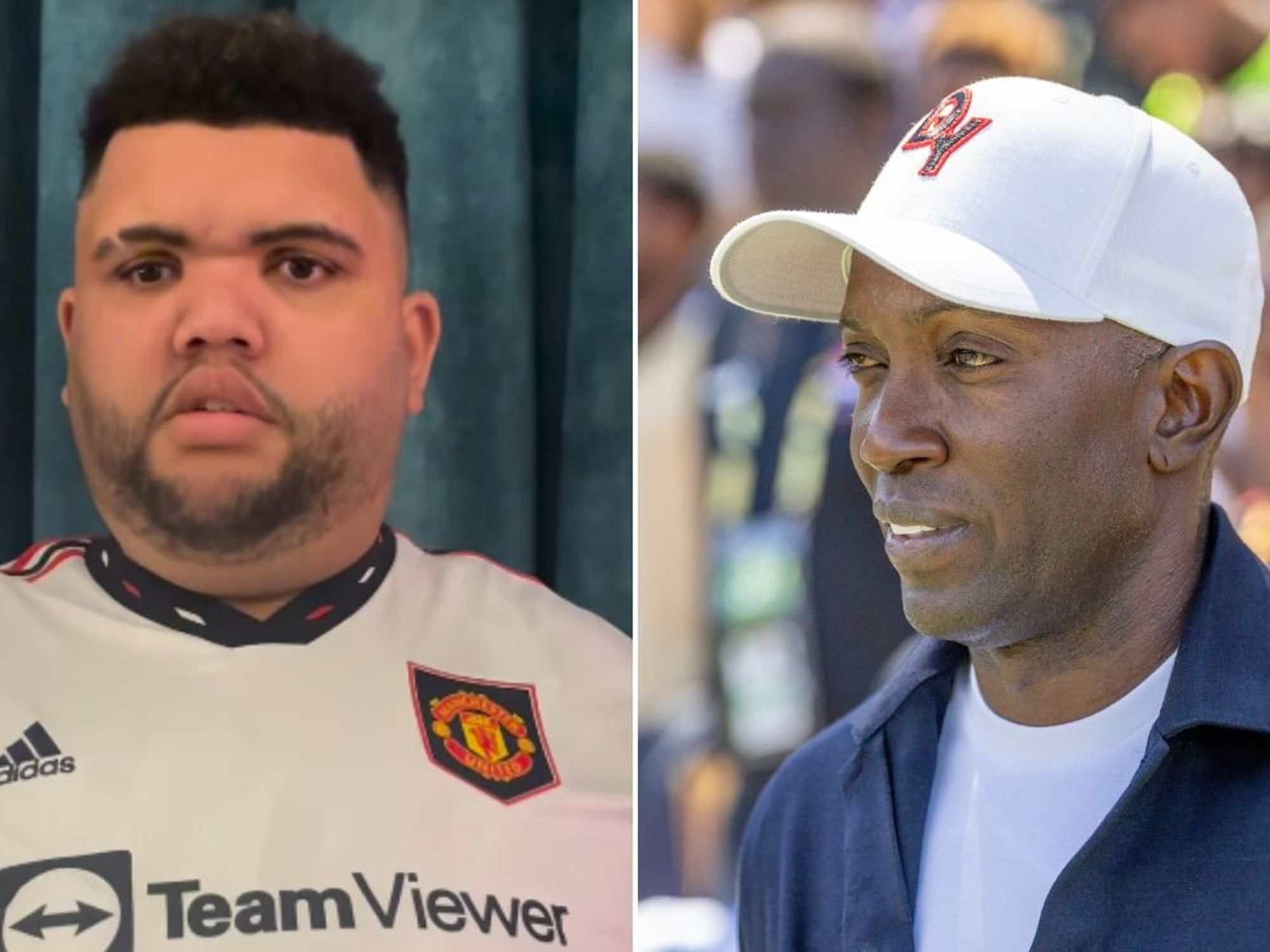 Katie Price sends bizarre message to ex Dwight Yorke as son Harvey reaches out to dad in social m...