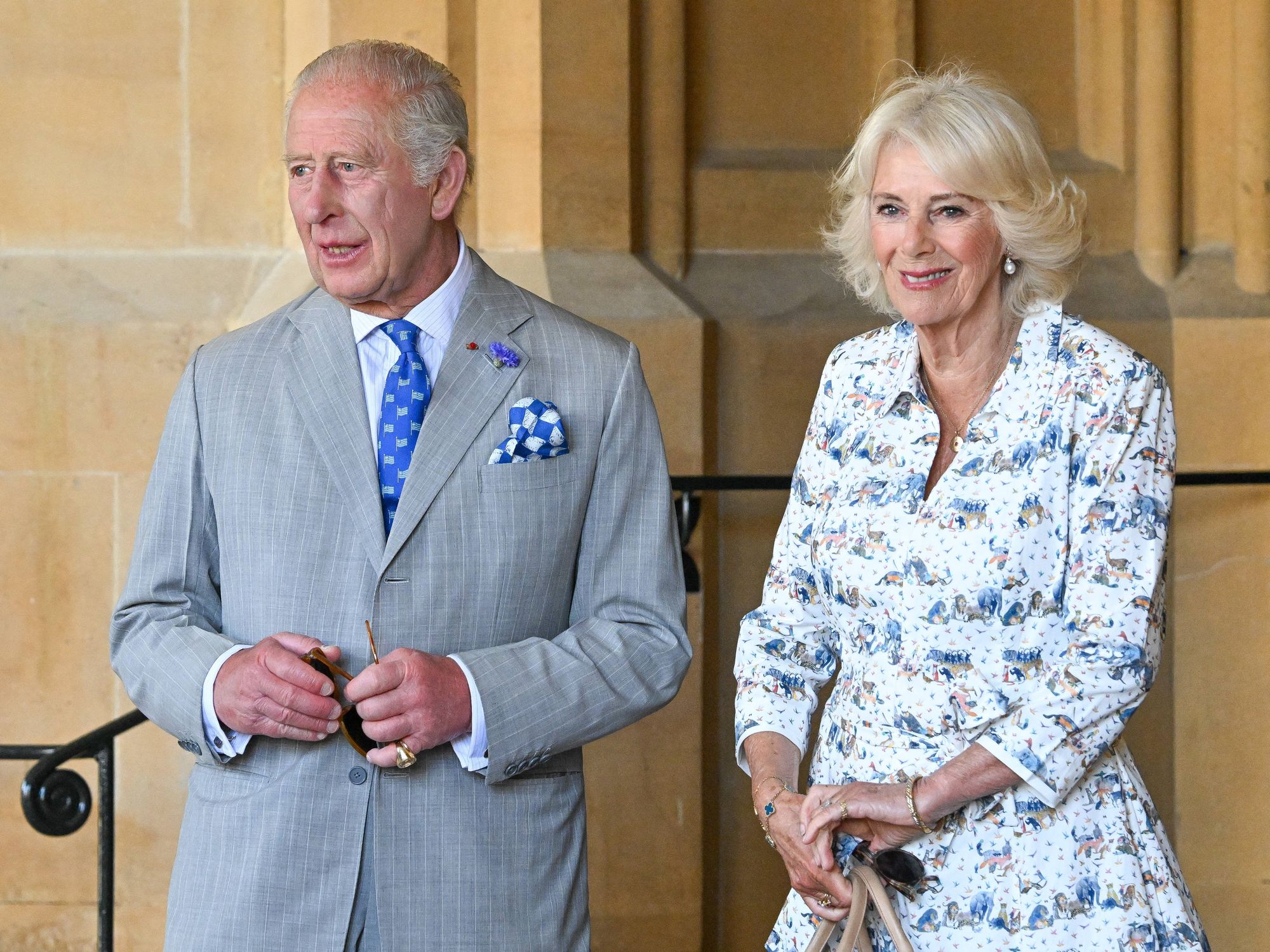 King Charles, Queen Camilla and senior royals celebrate milestone birthday at Windsor Castle