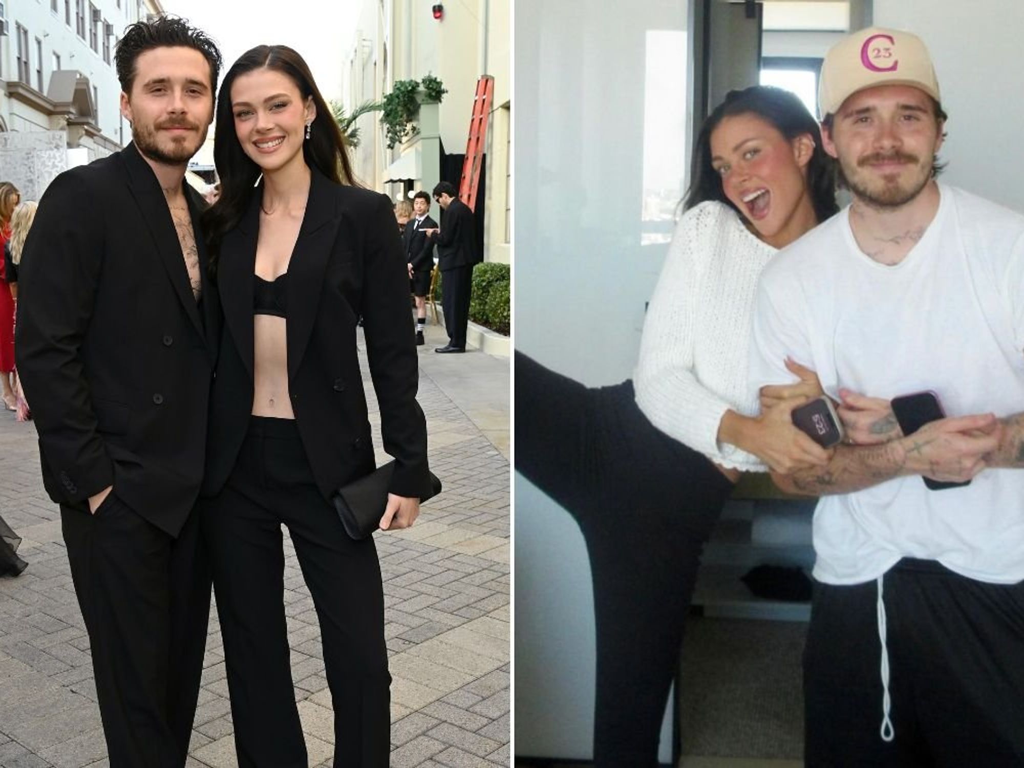 Brooklyn Beckham hints at baby plans with wife Nicola Peltz as he marks anniversary with sweet no...