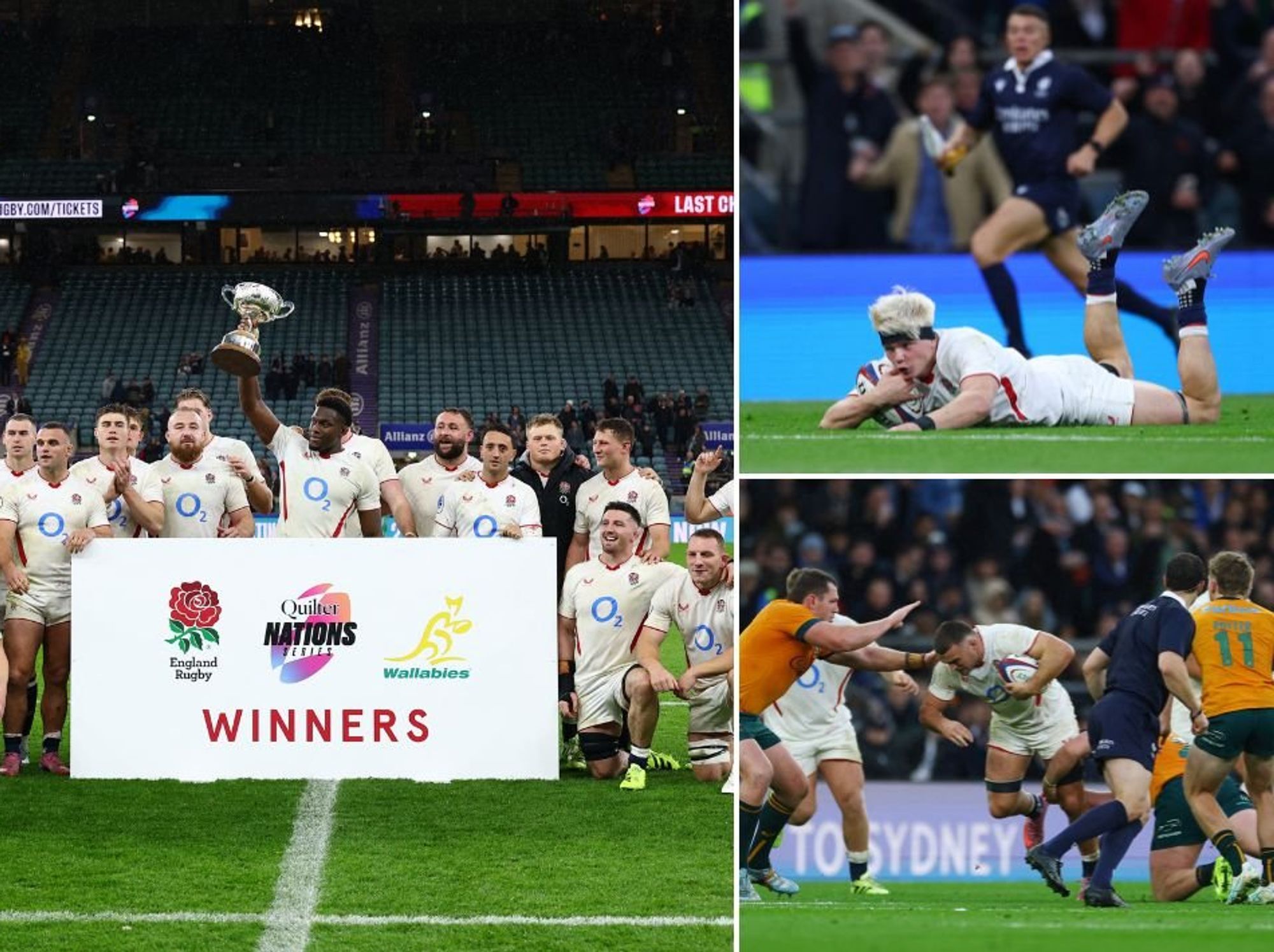 Henry Pollock stars as England exact revenge on Australia with four-try rout