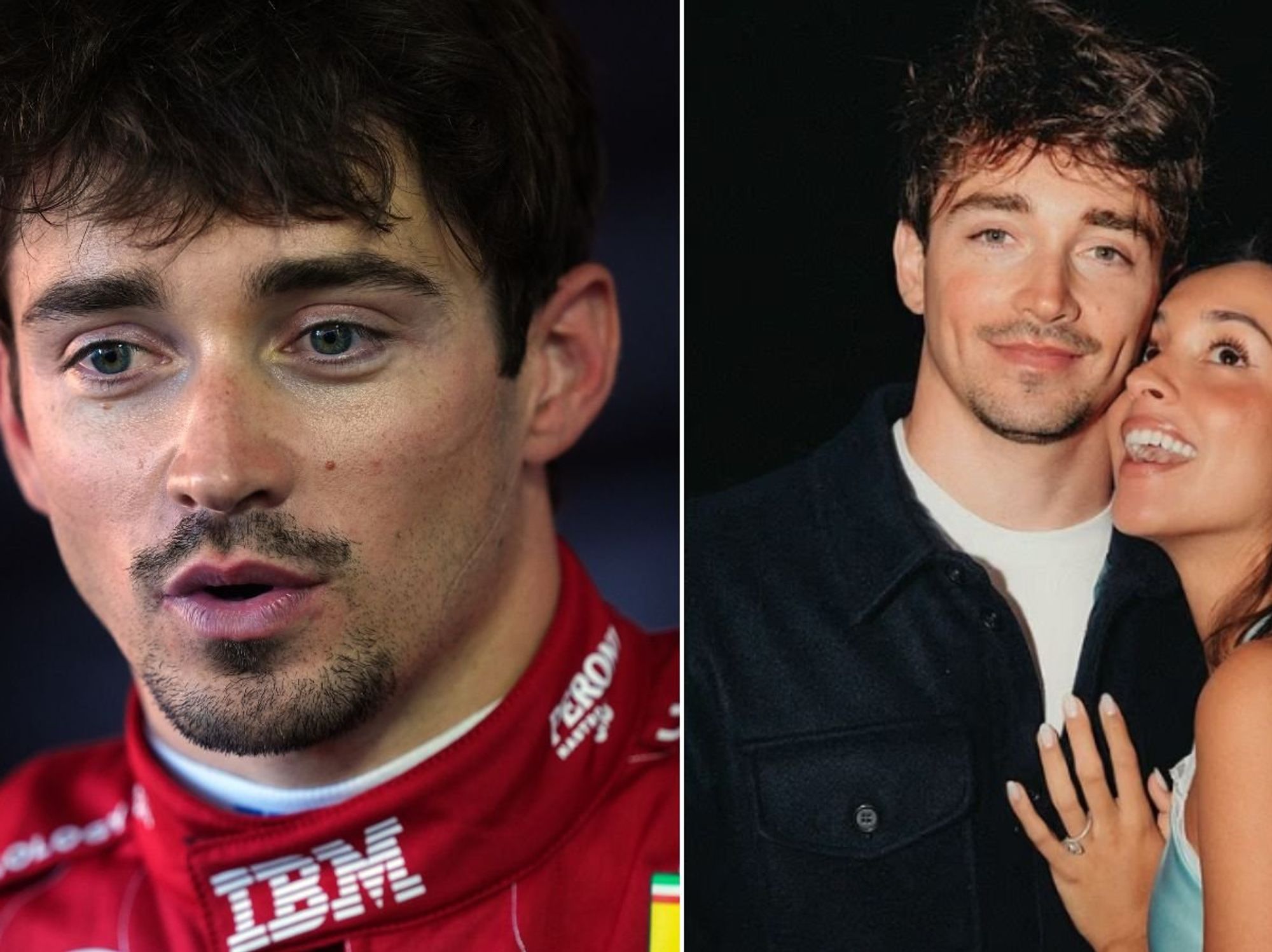 Charles Leclerc announces engagement to model partner ahead of Brazilian Grand Prix