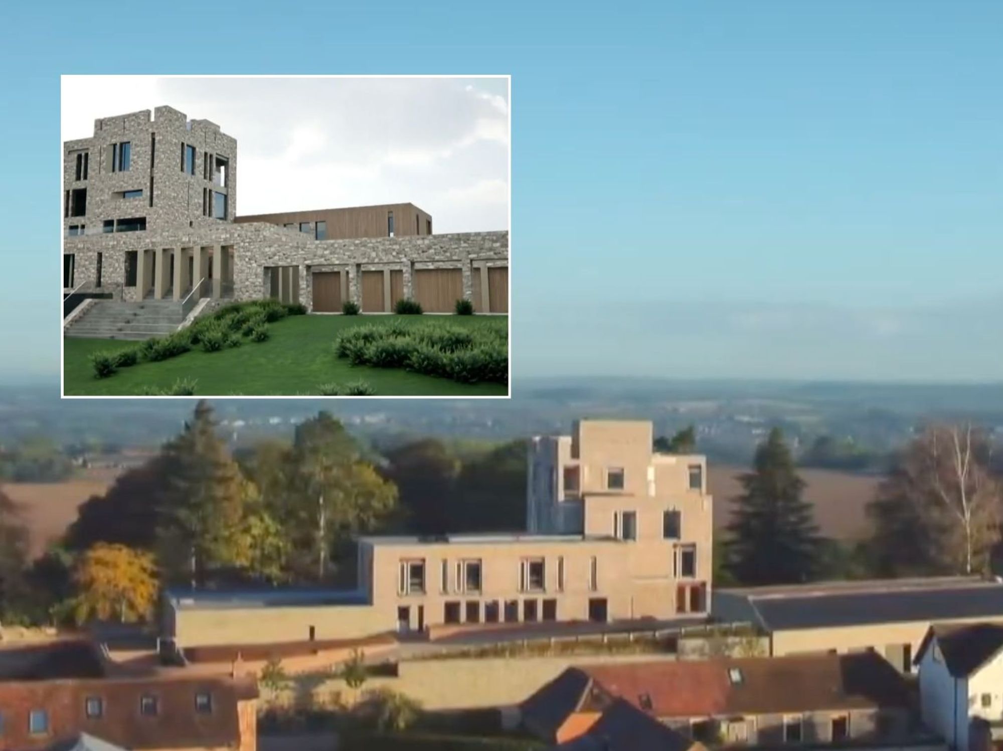Neighbour row erupts over £7.5m Grand Designs castle likened to Nazi fortress: 'Most disgusting v...